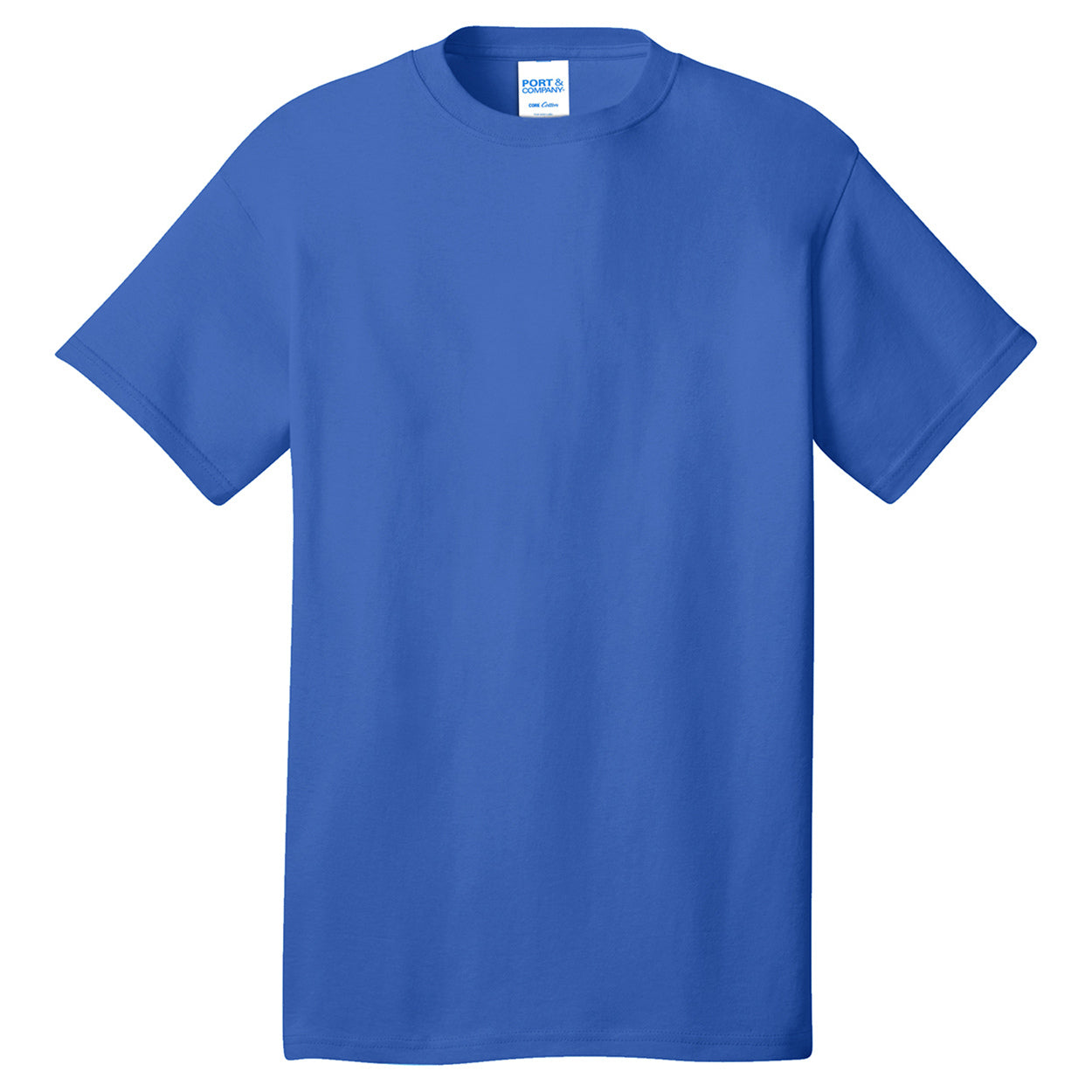 Aquatic Blue T-Shirt - Port & Company - Comfortable Fit