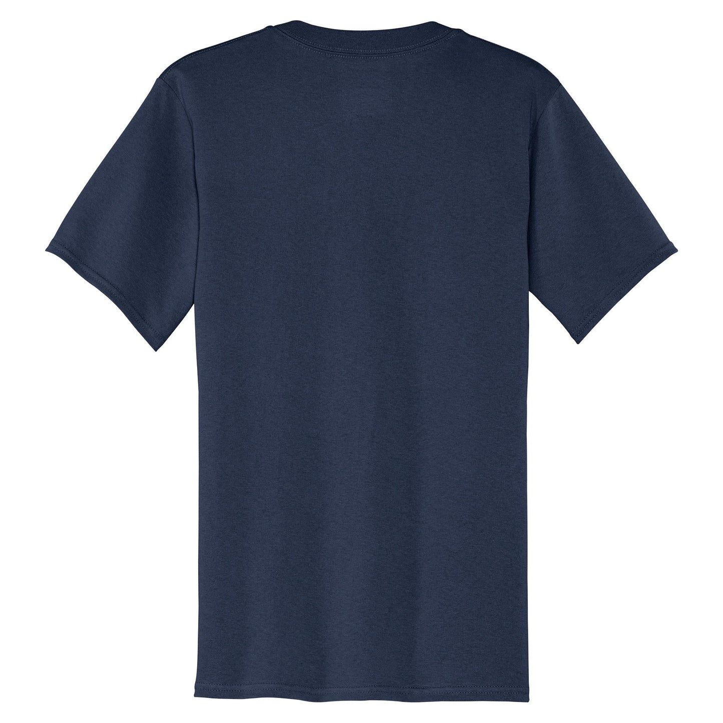 Dark Heather Grey T-Shirt - Port & Company - Stylish V-Neck