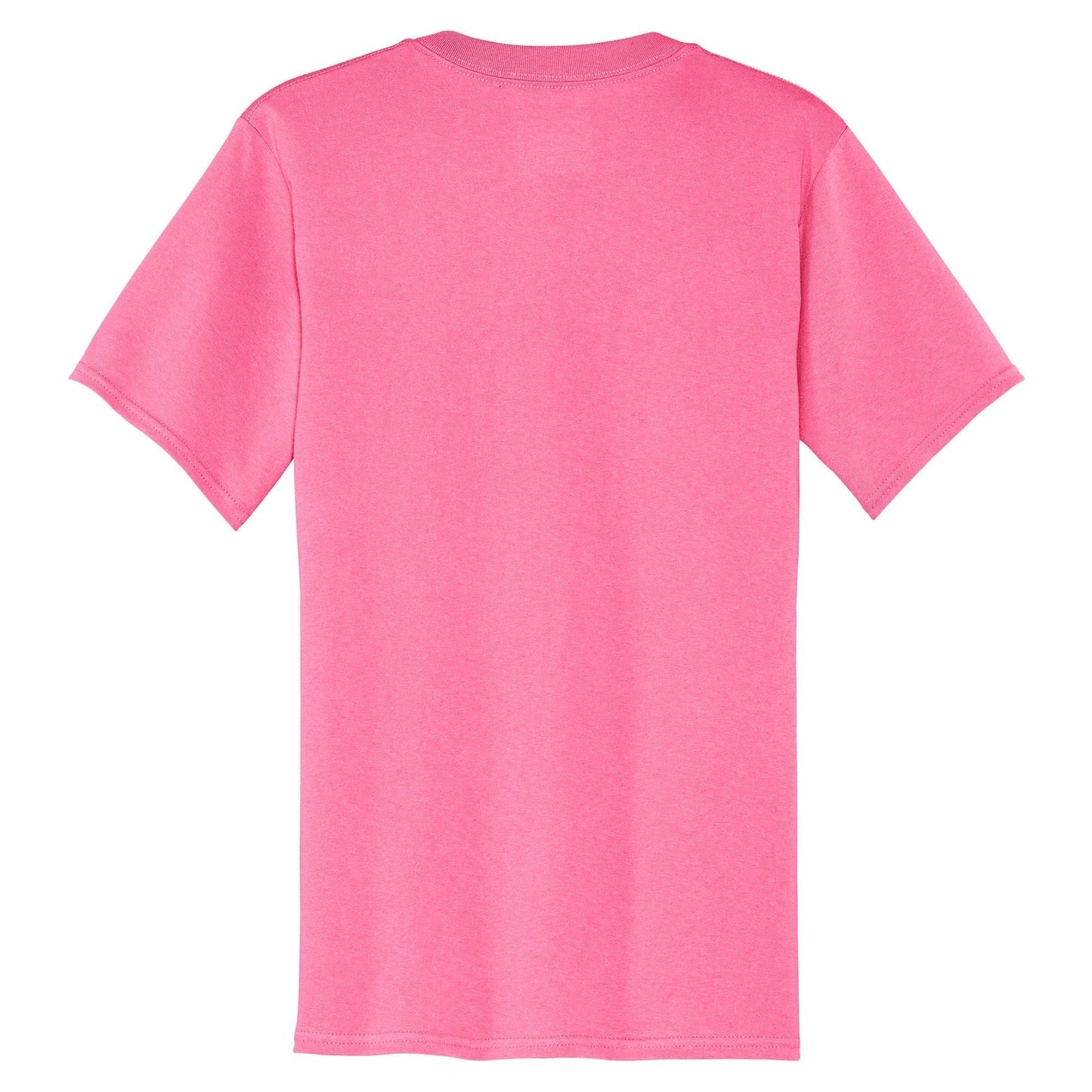 Dark Heather Grey T-Shirt - Port & Company - Stylish V-Neck