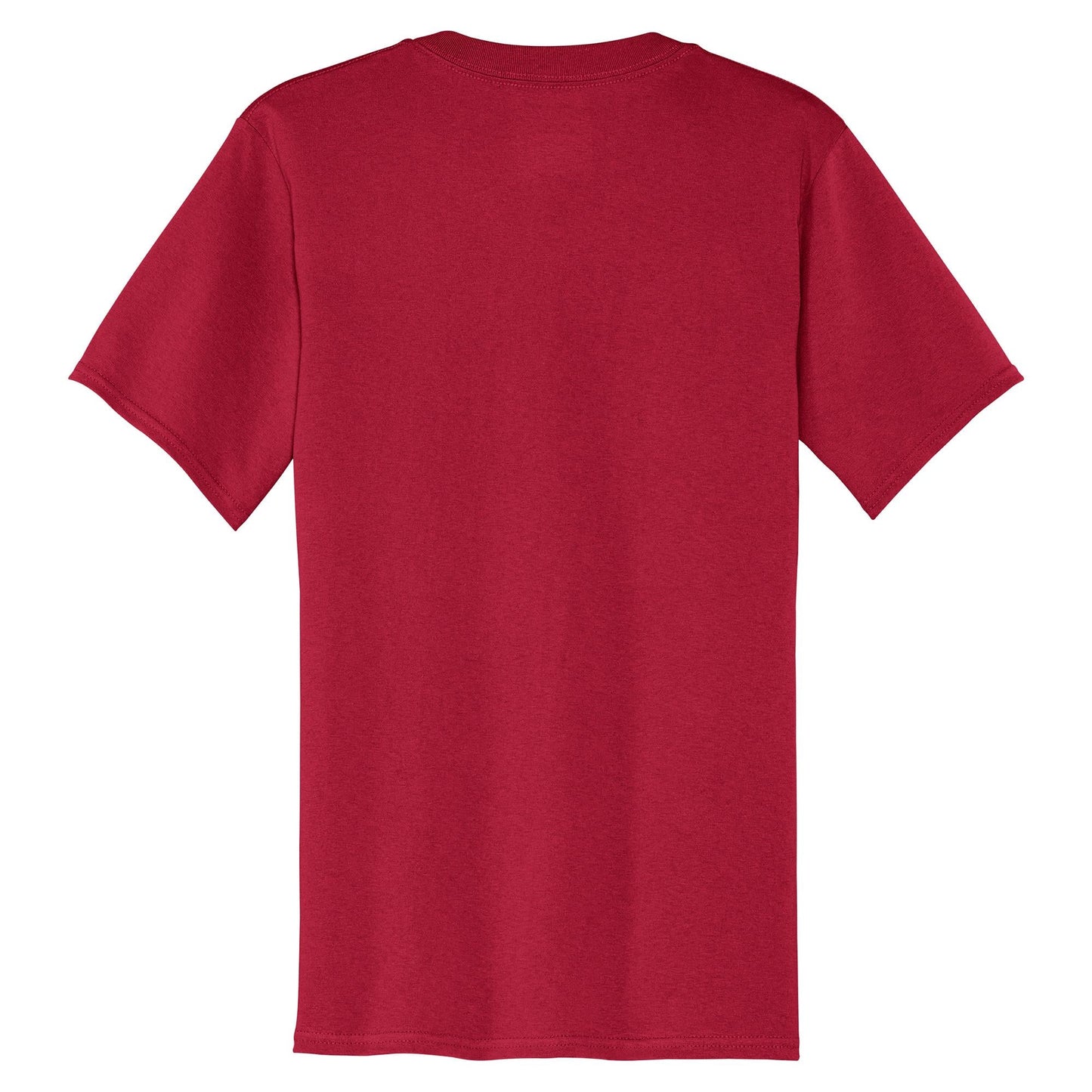 Dark Heather Grey T-Shirt - Port & Company - Stylish V-Neck