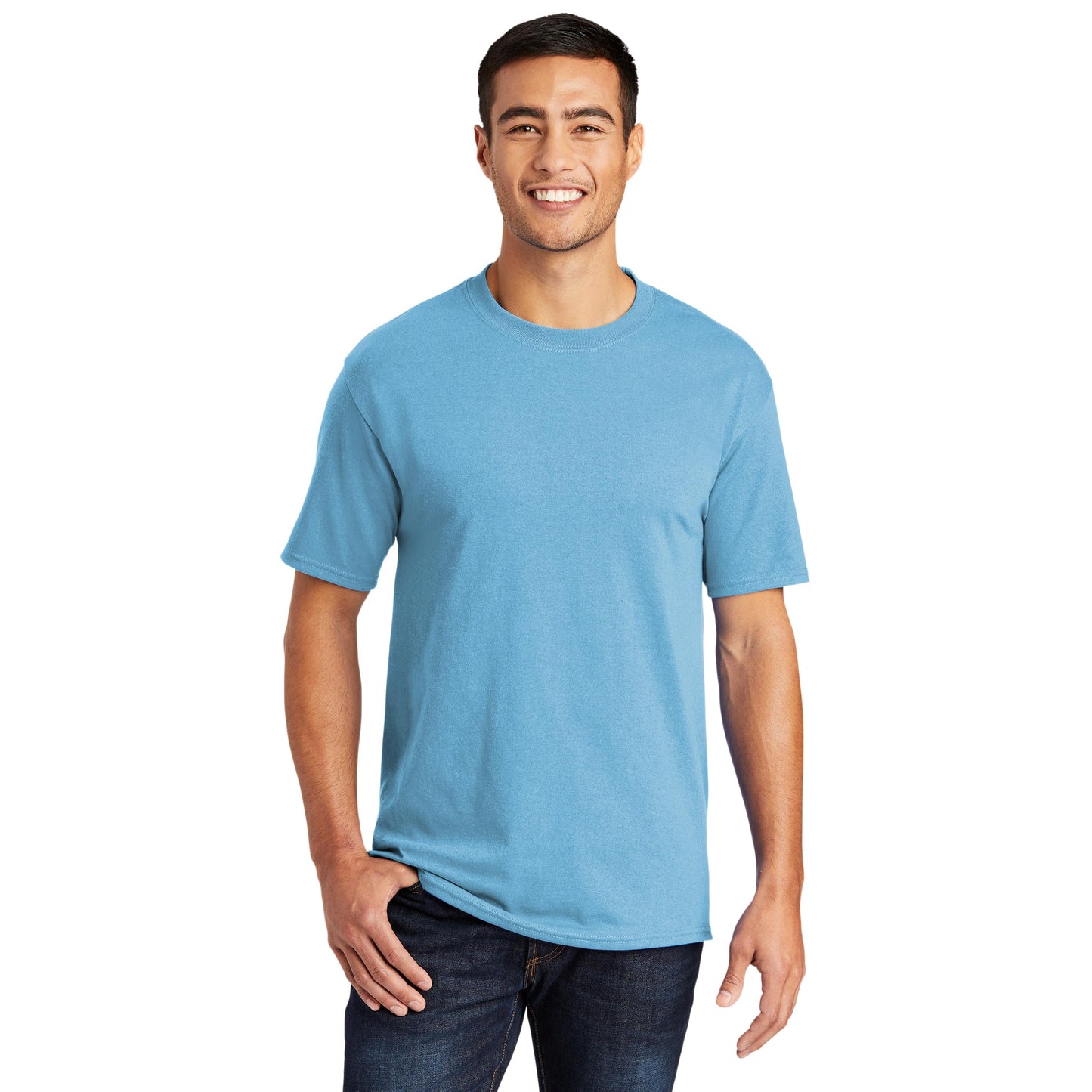 Carolina Blue T-Shirts - Port & Company - Comfortable Blend
