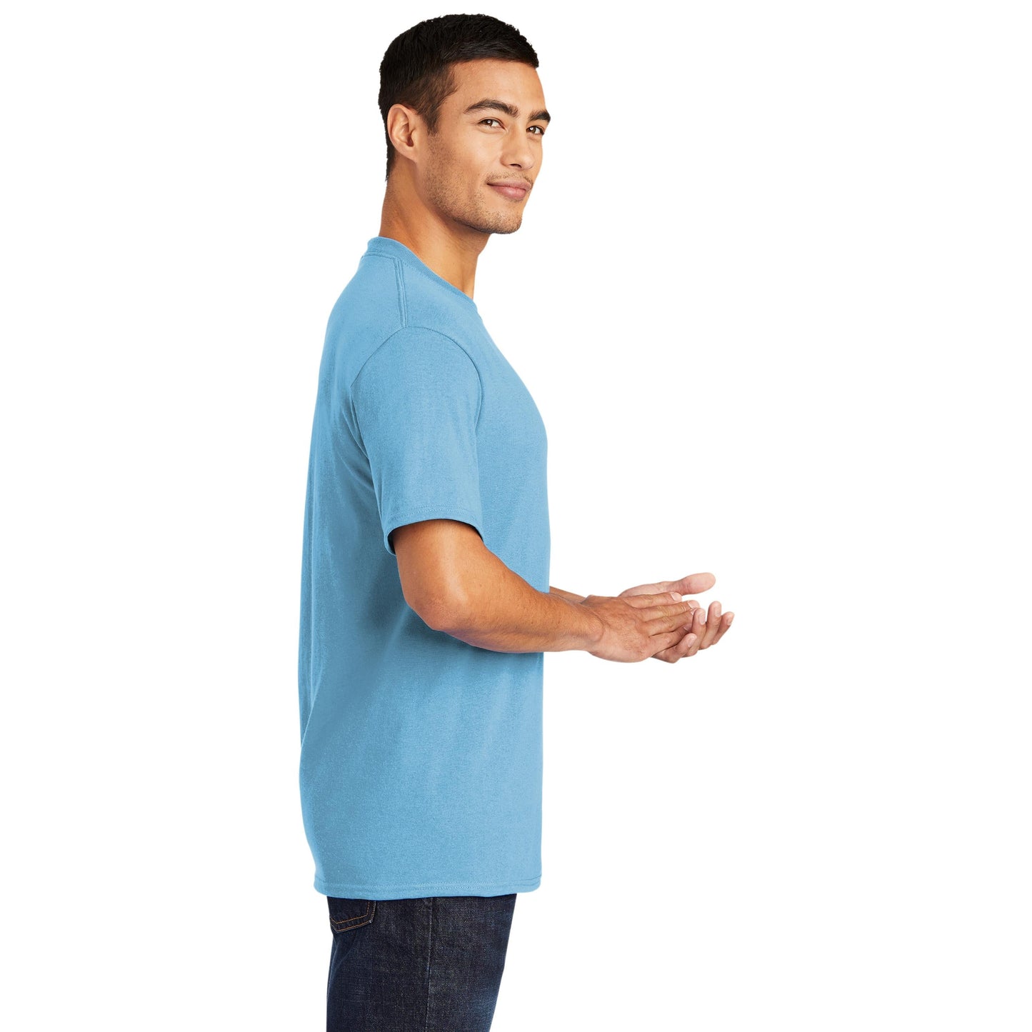 Carolina Blue T-Shirts - Port & Company - Comfortable Blend