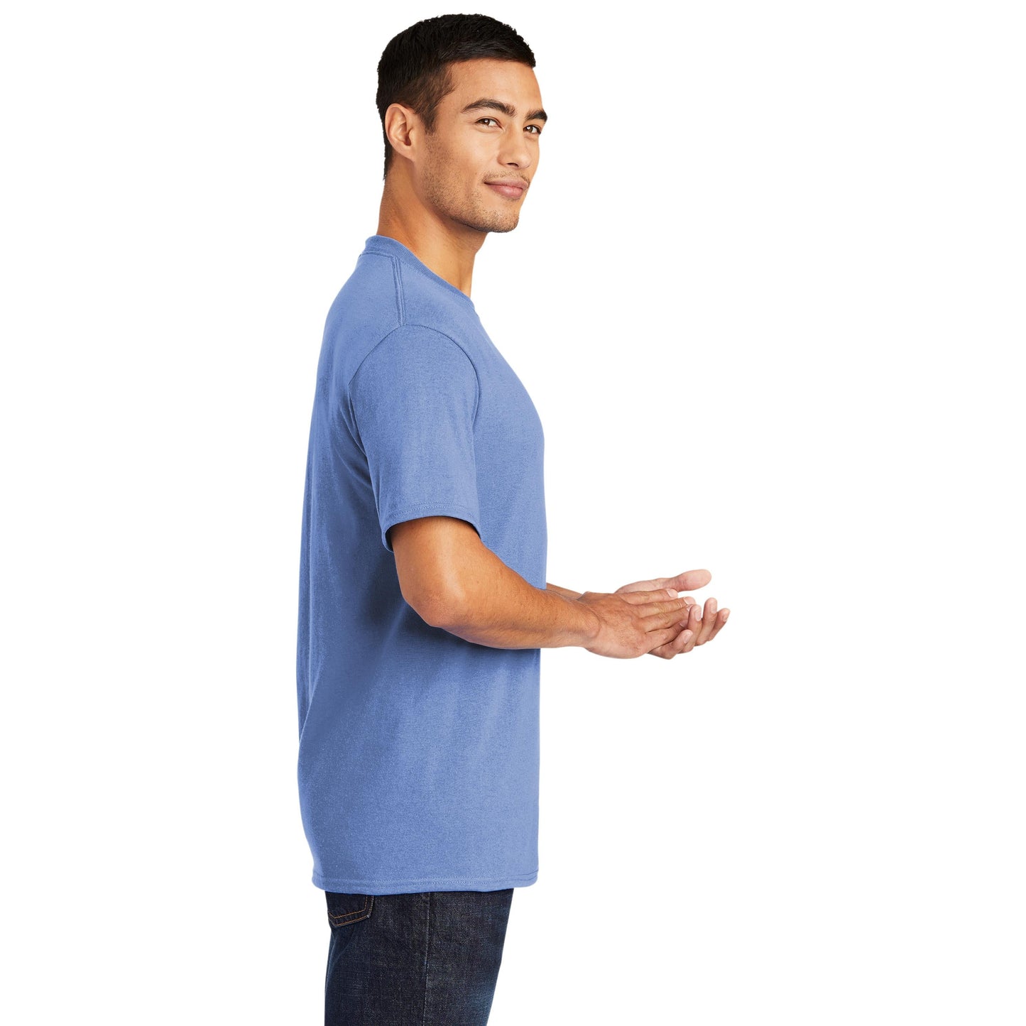 Carolina Blue T-Shirts - Port & Company - Comfortable Blend