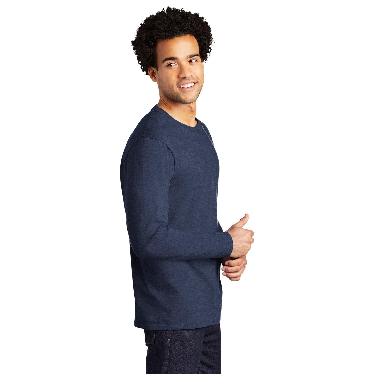 Athletic Heather T-Shirts - Port & Company - Roomy Fit