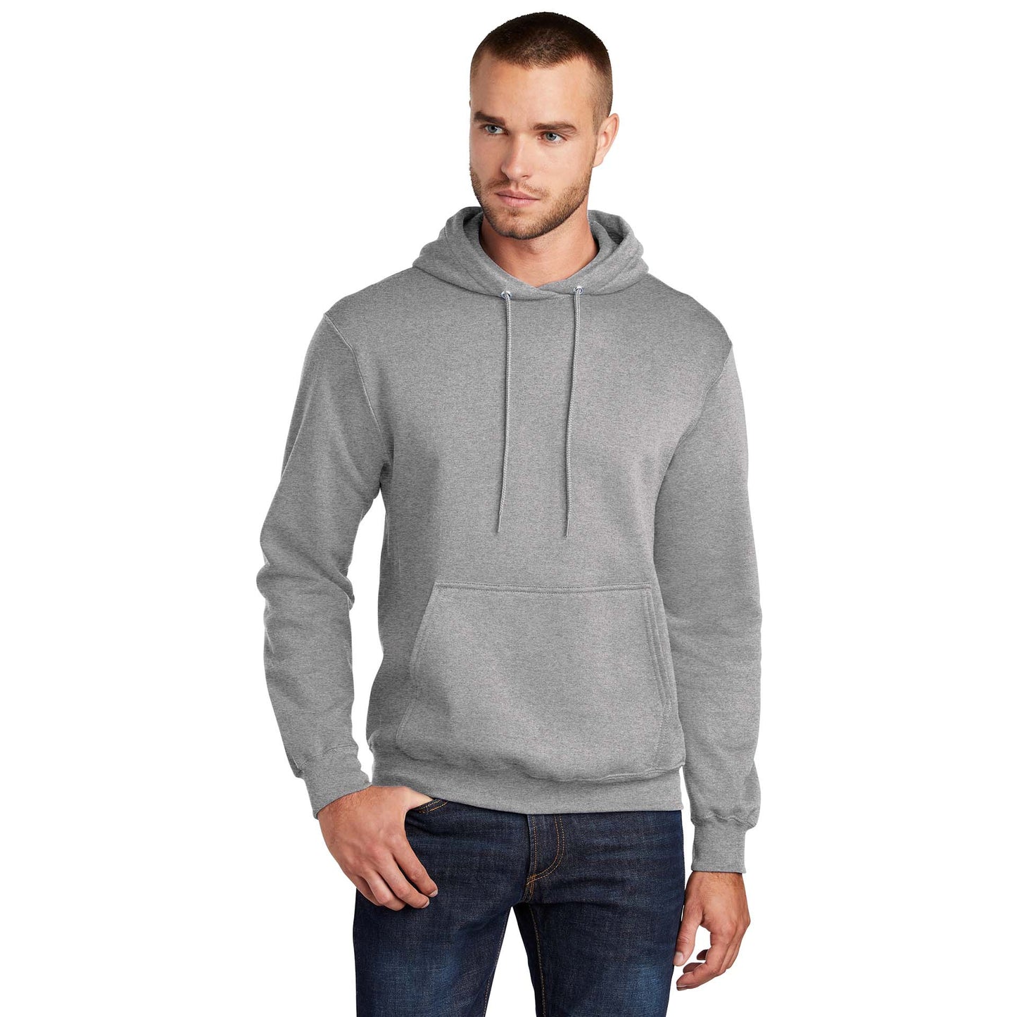 Athletic Heather Sweatshirts - Port & Company - Cozy Fleece