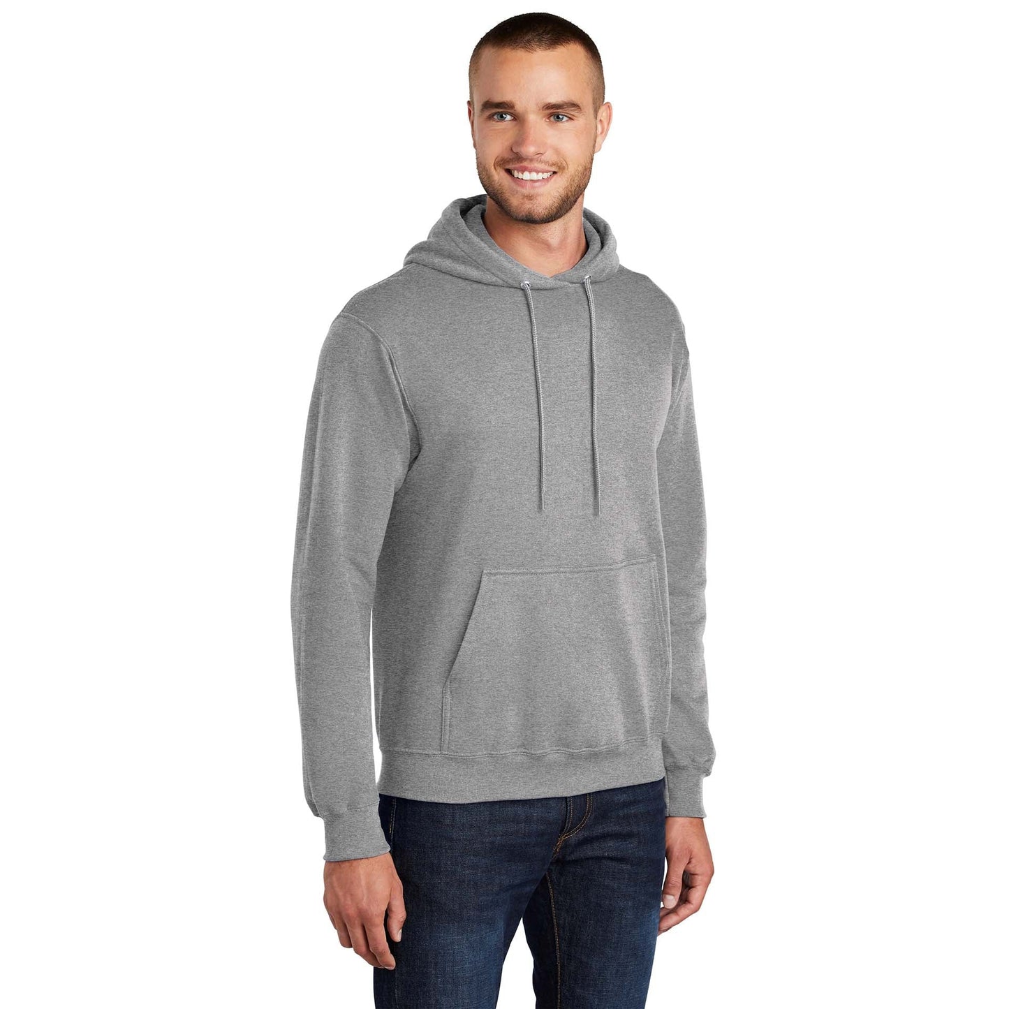 Athletic Heather Sweatshirts - Port & Company - Cozy Fleece