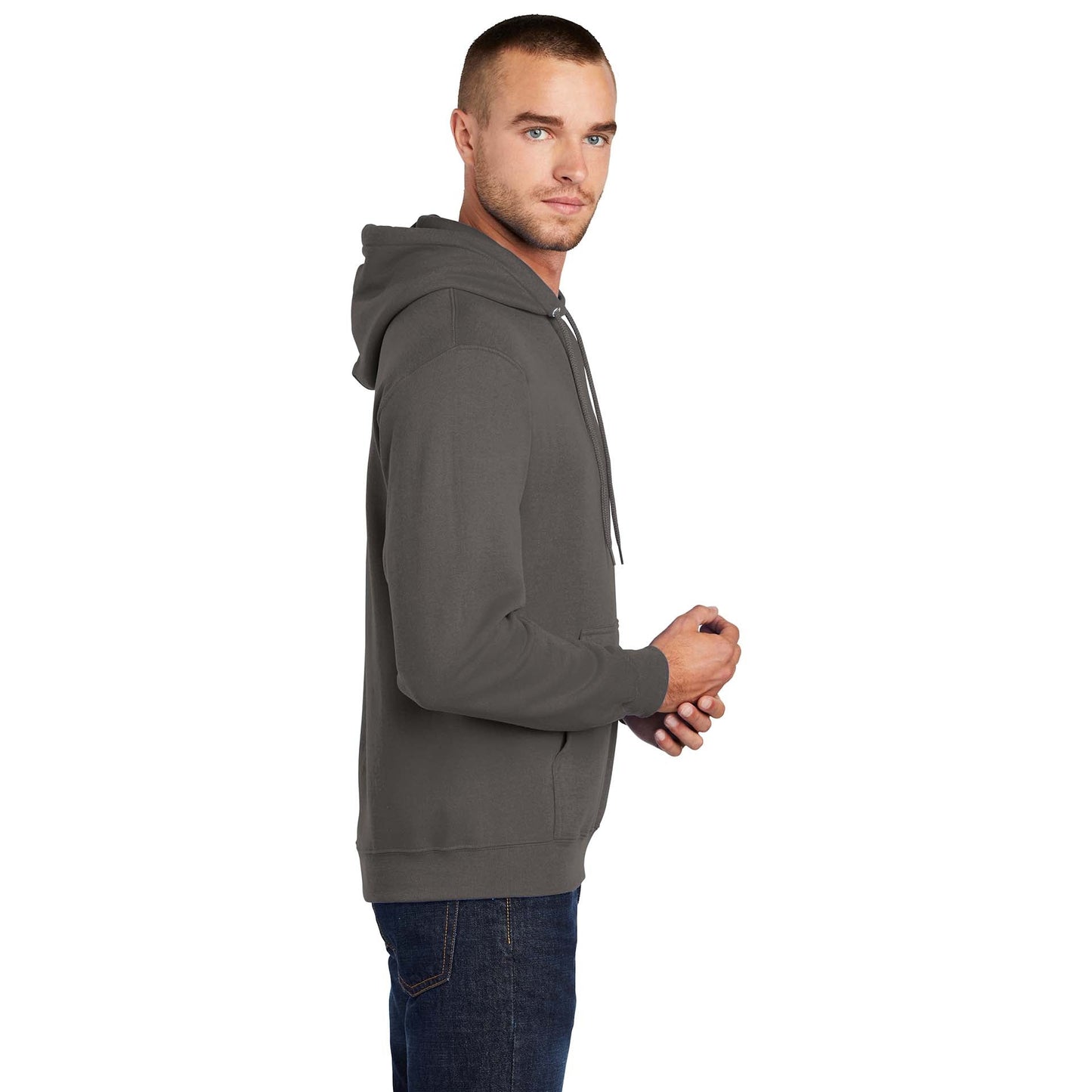 Athletic Heather Sweatshirts - Port & Company - Cozy Fleece