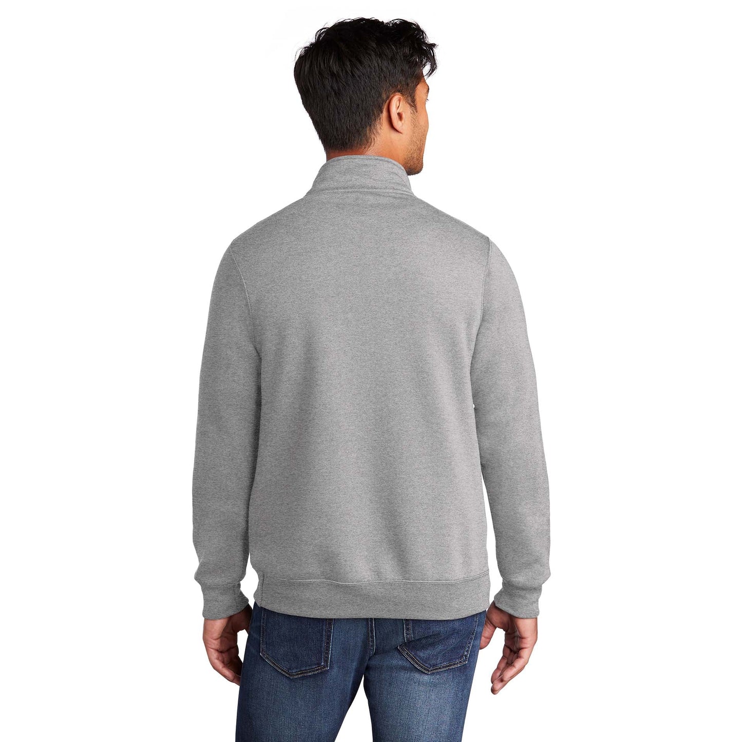 Athletic Heather Sweatshirt - Port & Company - Cozy Fleece
