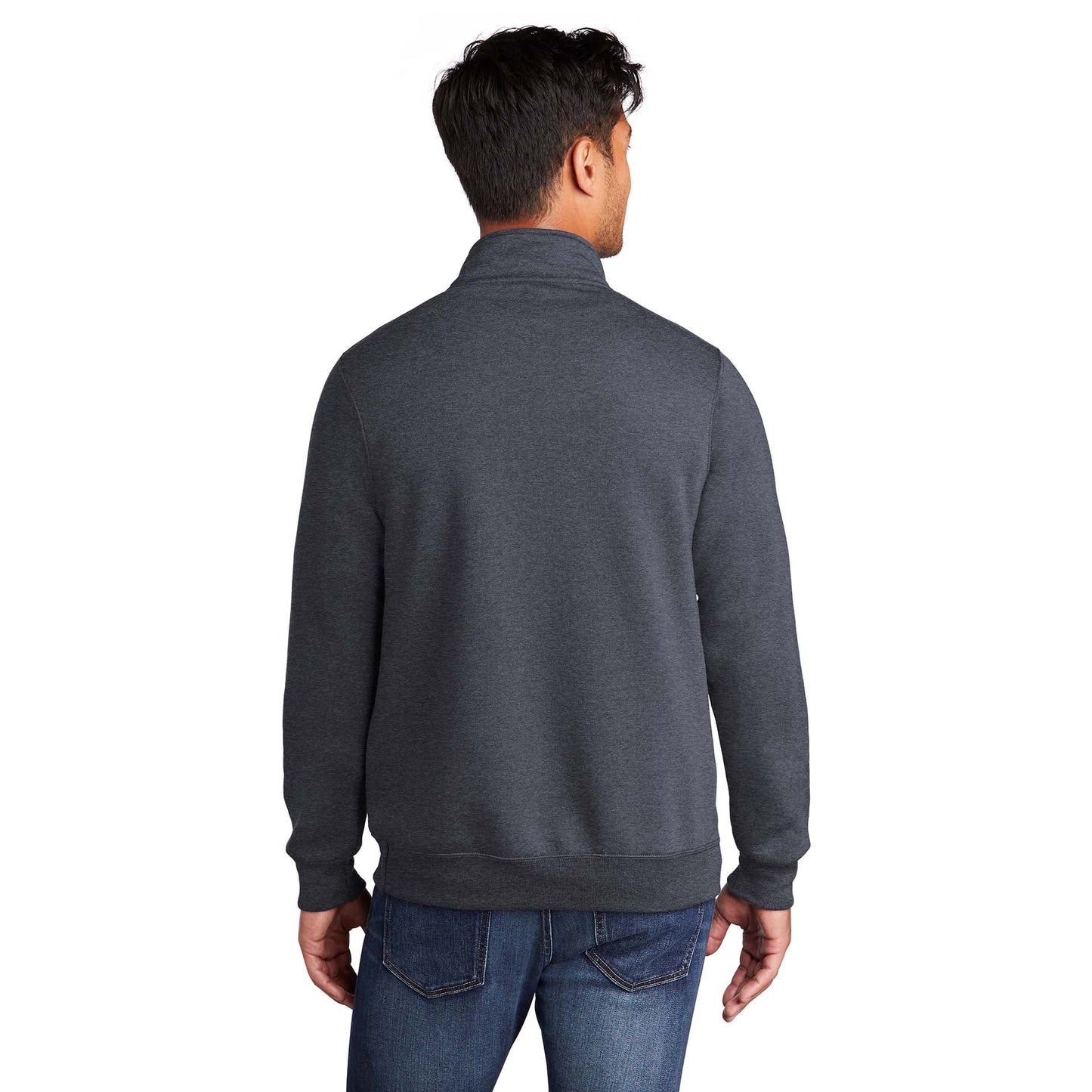 Athletic Heather Sweatshirt - Port & Company - Cozy Fleece