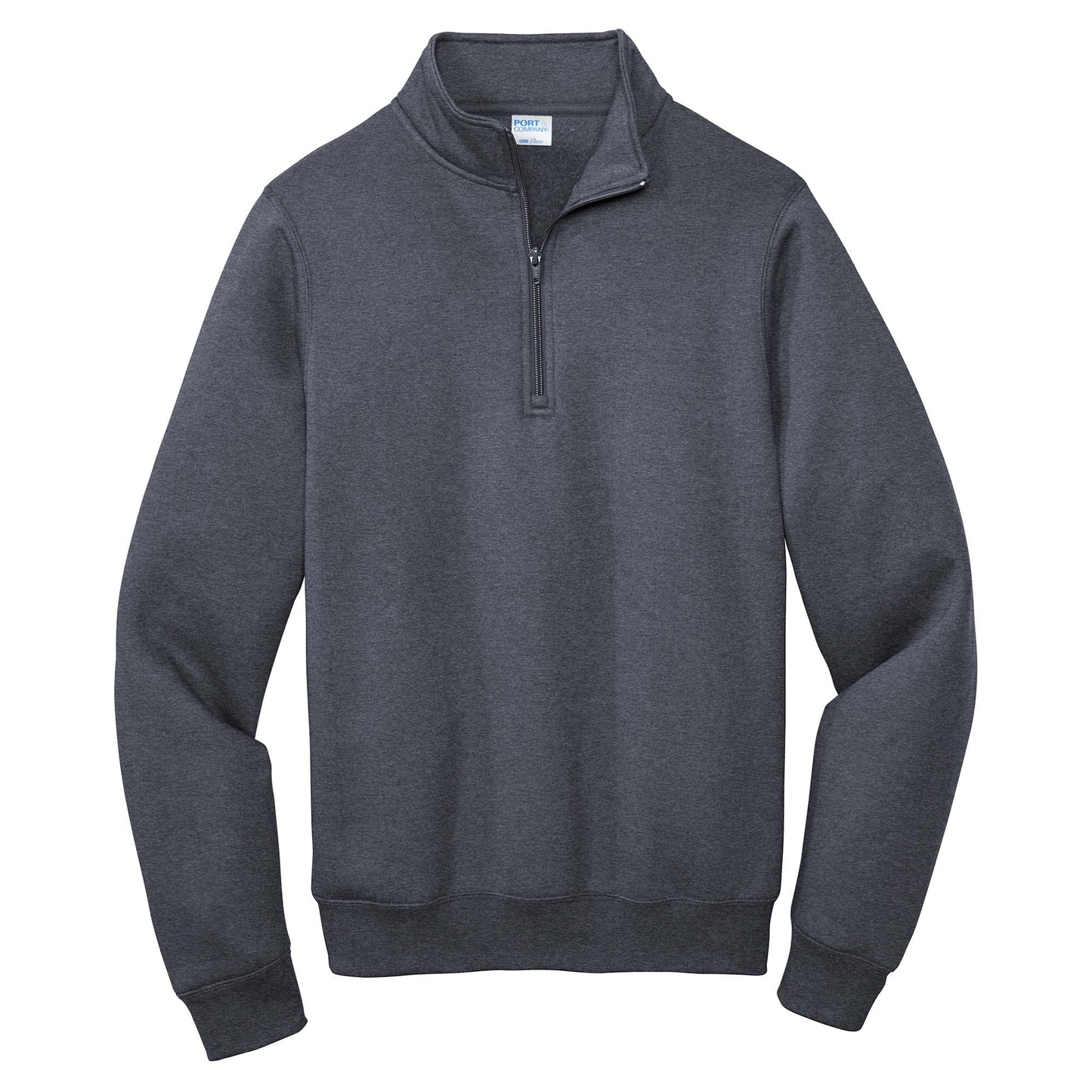 Athletic Heather Sweatshirt - Port & Company - Cozy Fleece