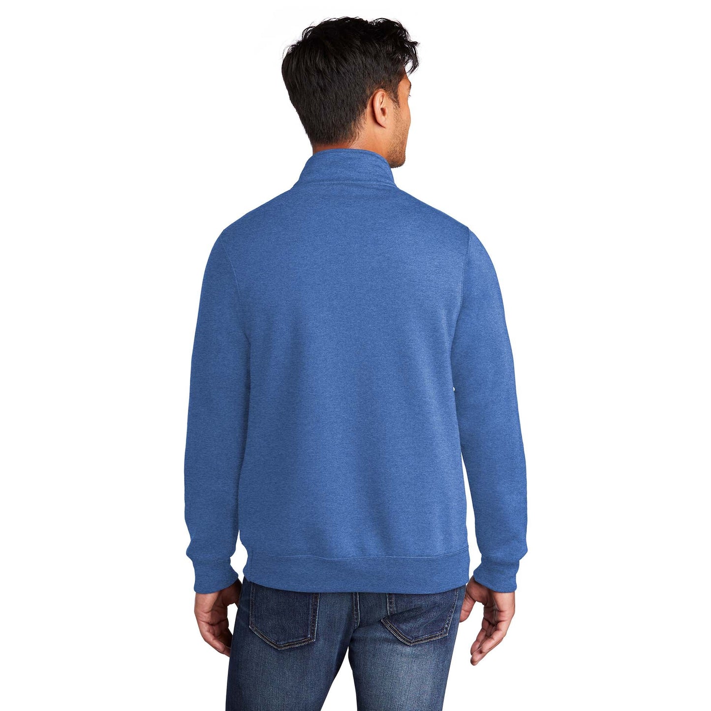 Athletic Heather Sweatshirt - Port & Company - Cozy Fleece