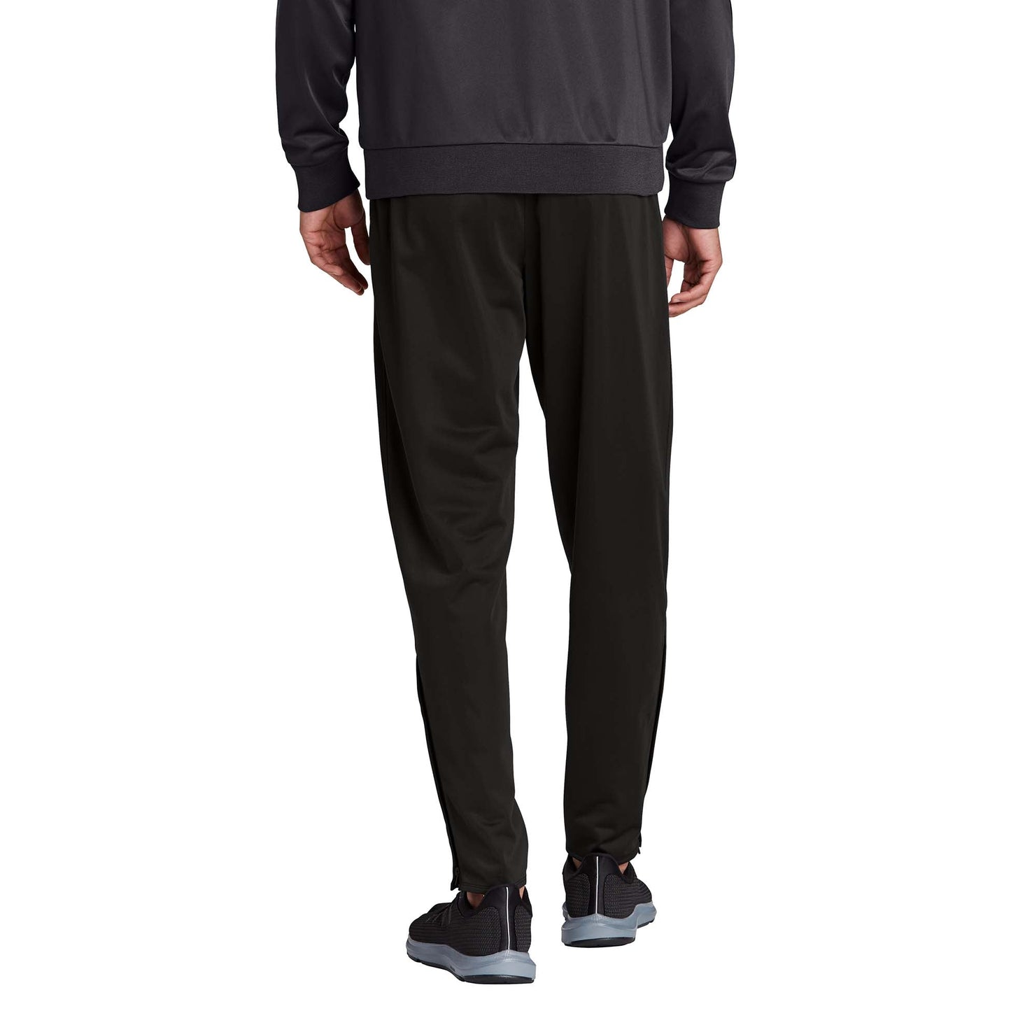 Black Track Pants - Sport-Tek - Comfortable Tricot Fabric