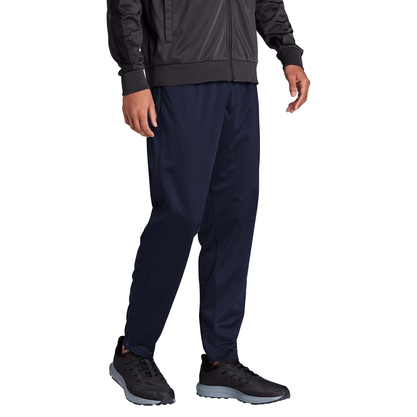 Black Track Pants - Sport-Tek - Comfortable Tricot Fabric