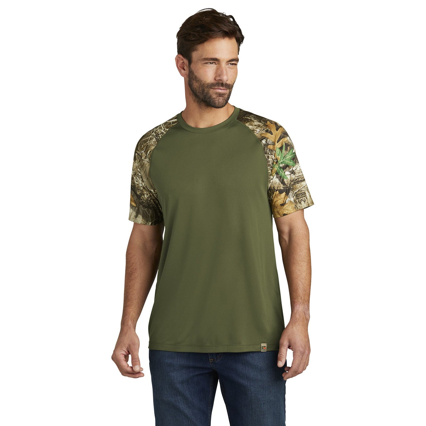 Black Realtree Edge T-Shirts - Russell Outdoors - Moisture Wicking