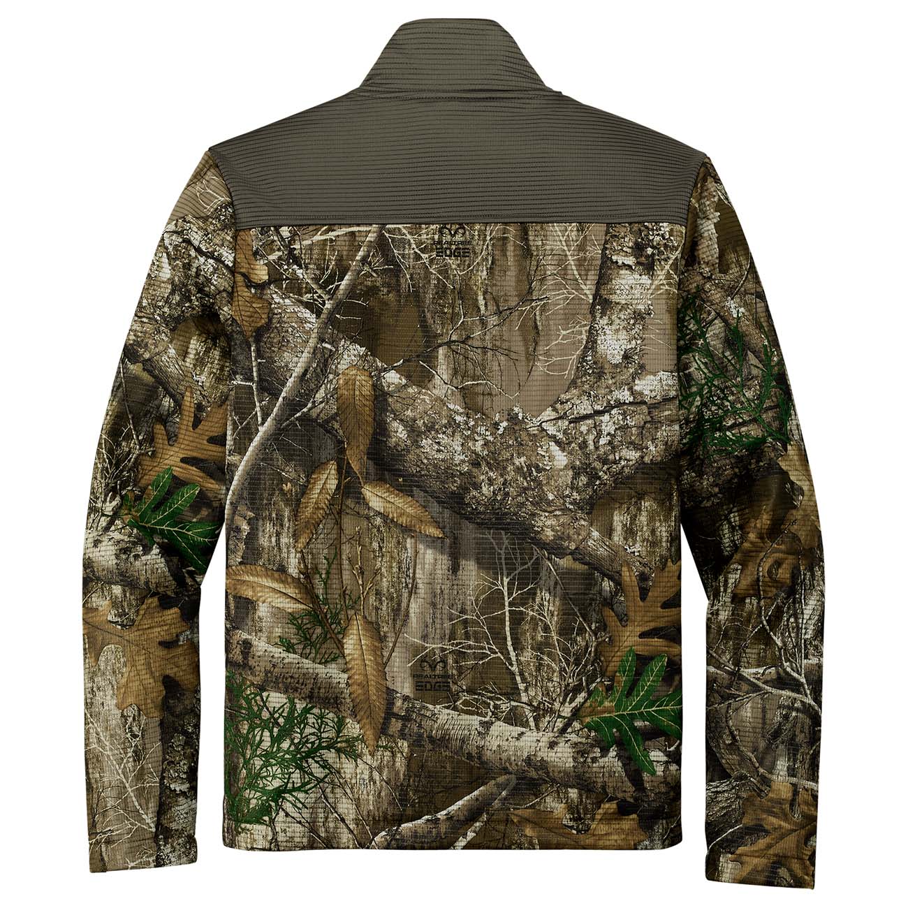 Deep Black Sweatshirt - Russell Outdoors - Colorblock Design