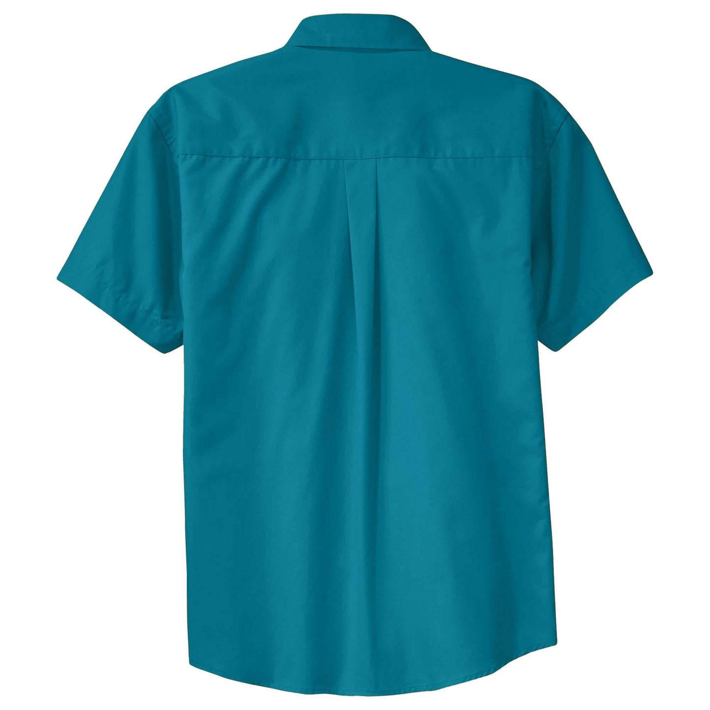 Black/Light Stone Button Up Shirt - Port Authority - Easy Care