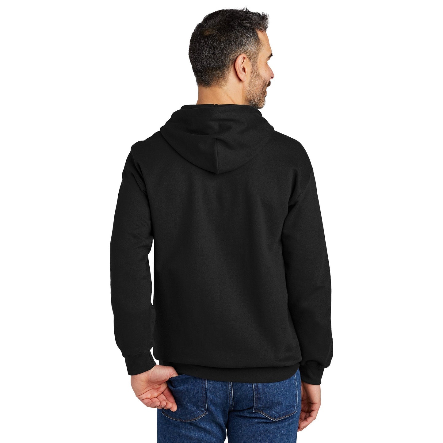 Black Sweatshirts - Gildan - Softstyle Hoodie - Cozy Comfort
