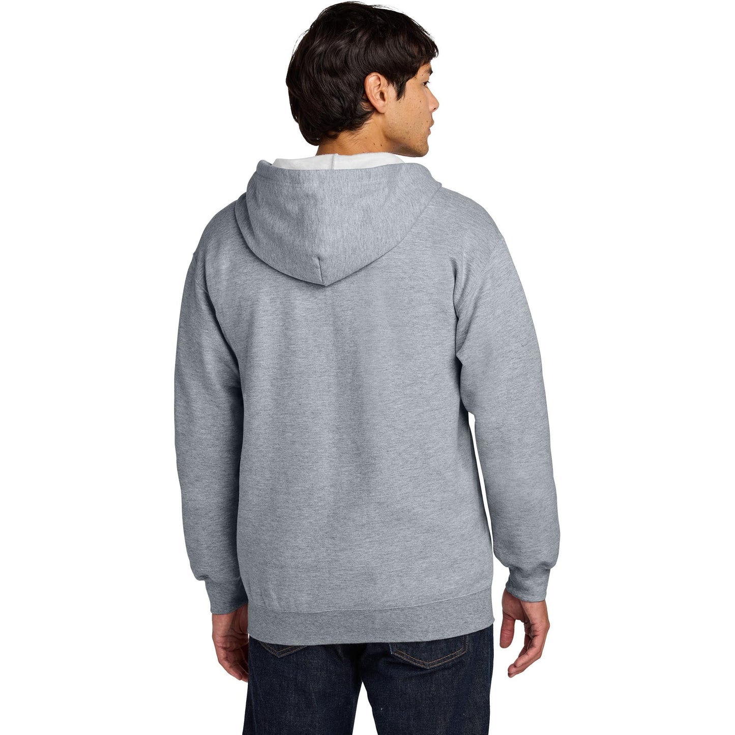 Black Sweatshirt - Gildan - Soft Fleece Zip Up - Comfortable