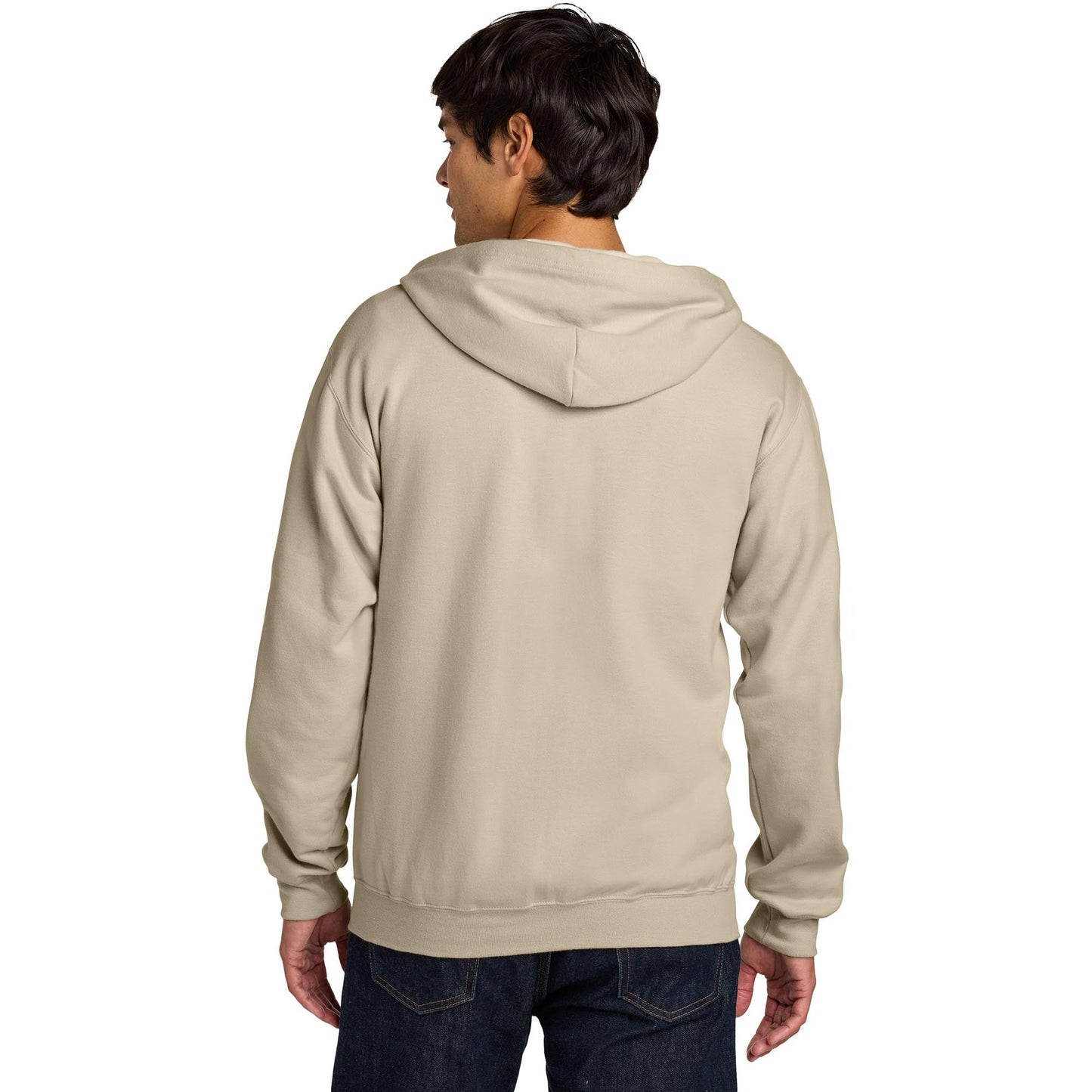 Black Sweatshirt - Gildan - Soft Fleece Zip Up - Comfortable