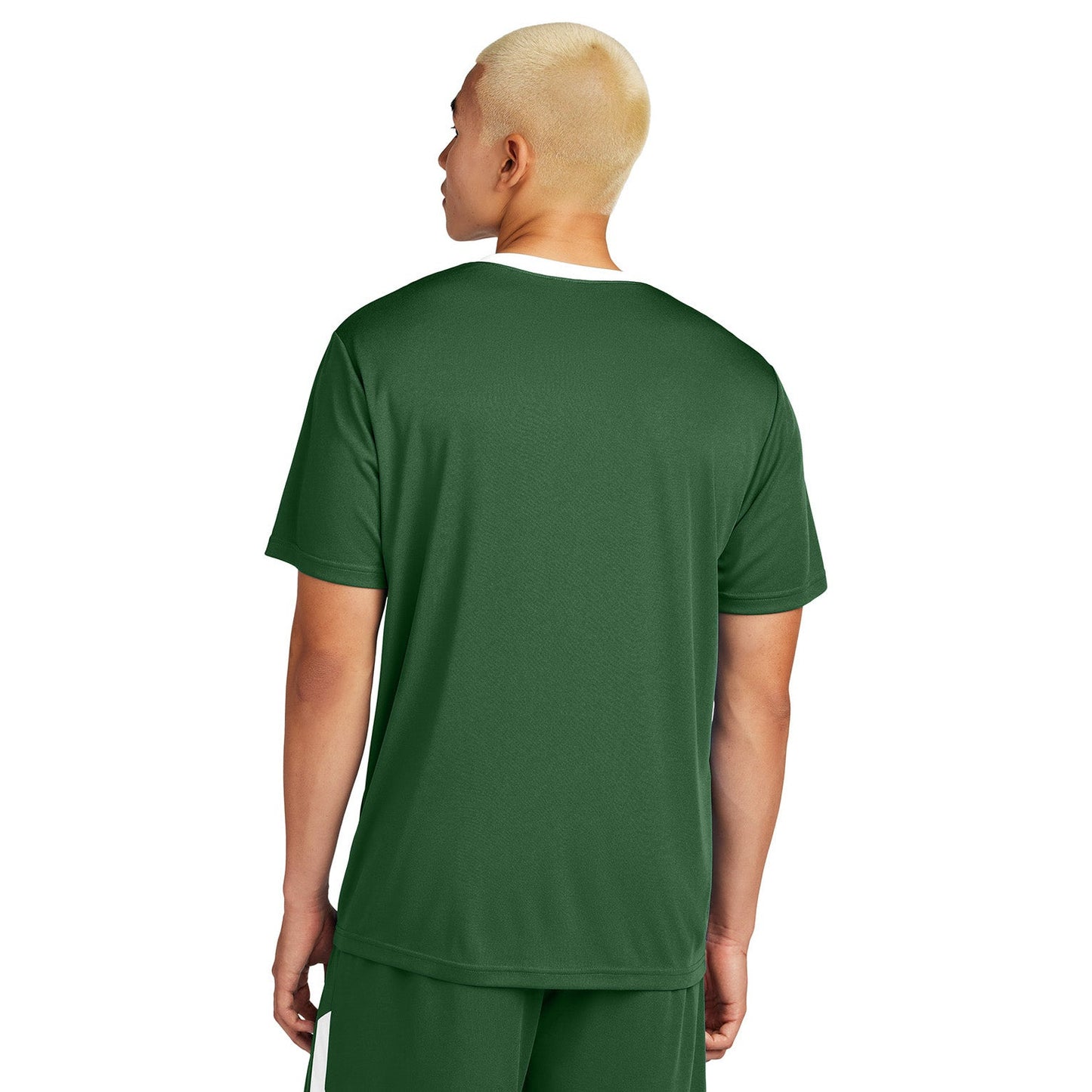 Black/Lime Shock T-Shirts - Sport-Tek - Breathable Fabric