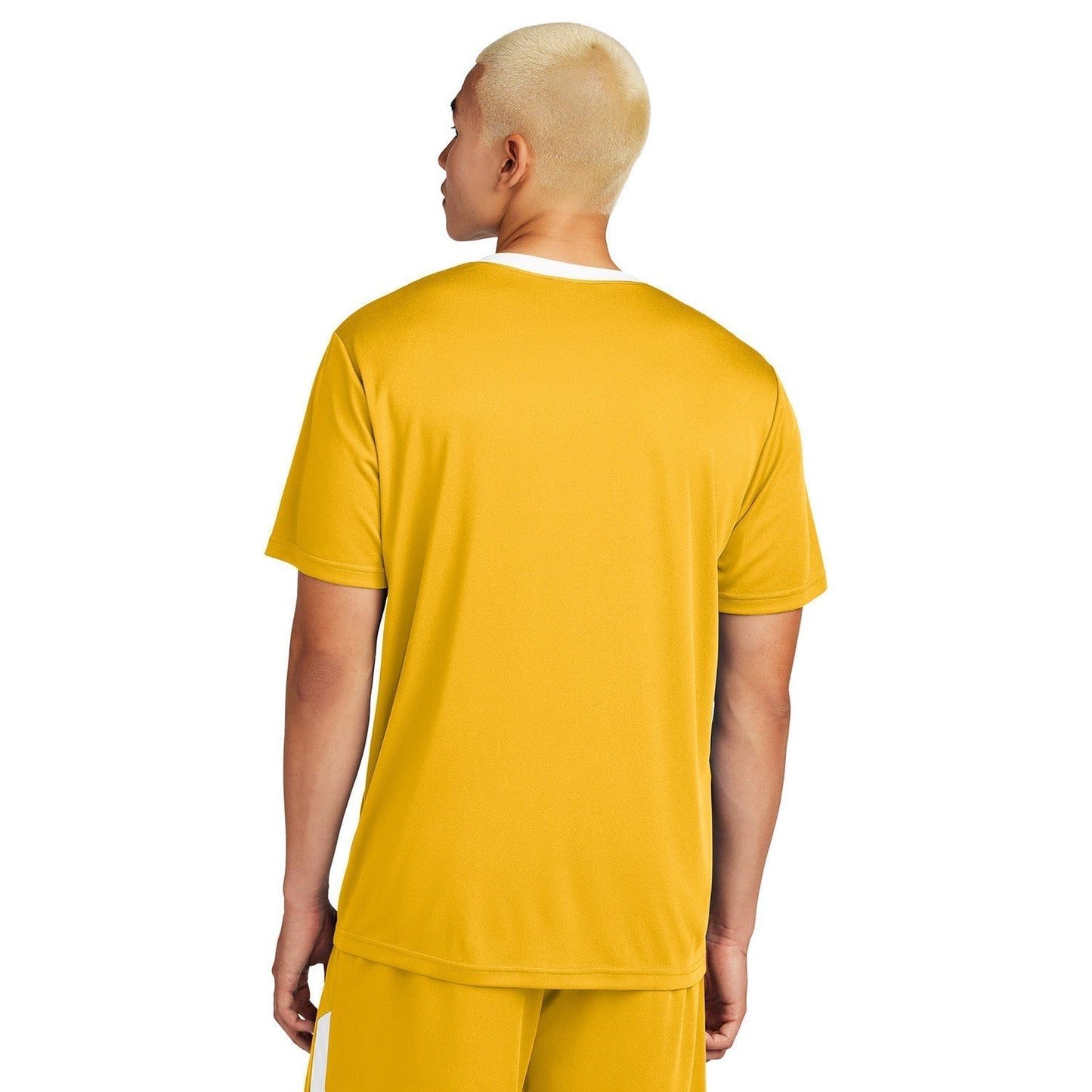 Black/Lime Shock T-Shirts - Sport-Tek - Breathable Fabric