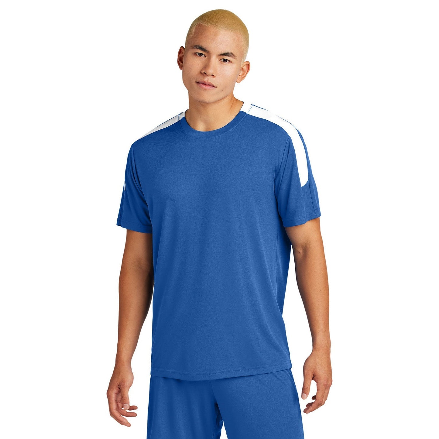 Black/Lime Shock T-Shirts - Sport-Tek - Breathable Fabric