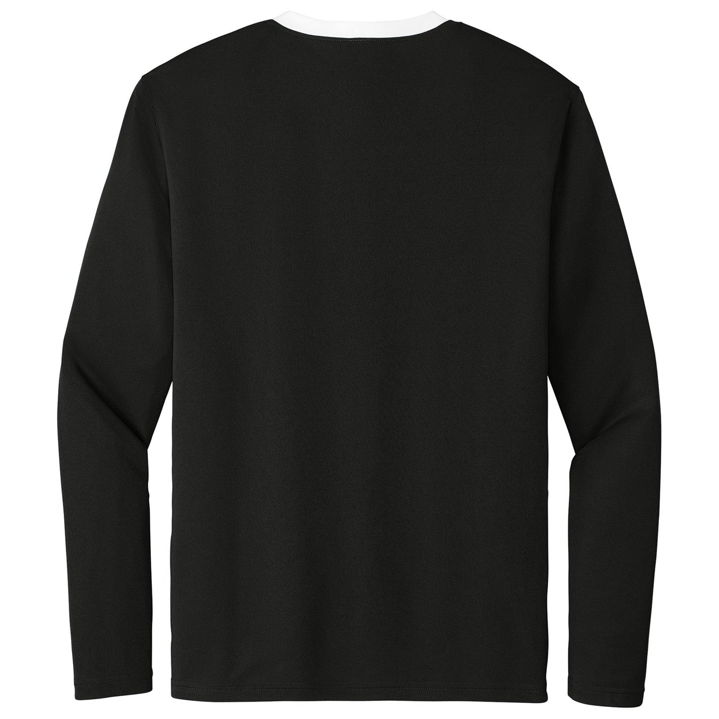 Black/White T-Shirt - Sport-Tek - Moisture-Wicking Crew