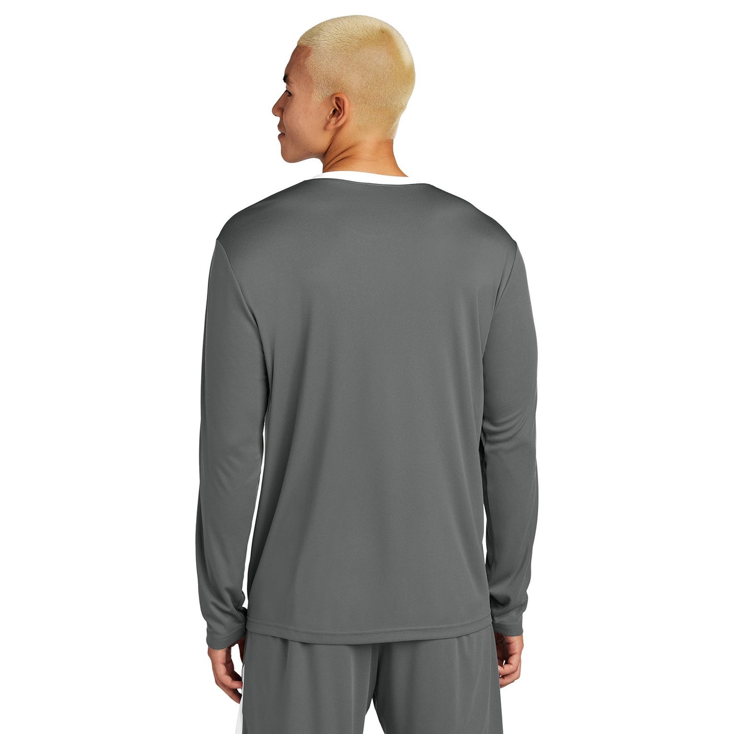 Black/White T-Shirt - Sport-Tek - Moisture-Wicking Crew