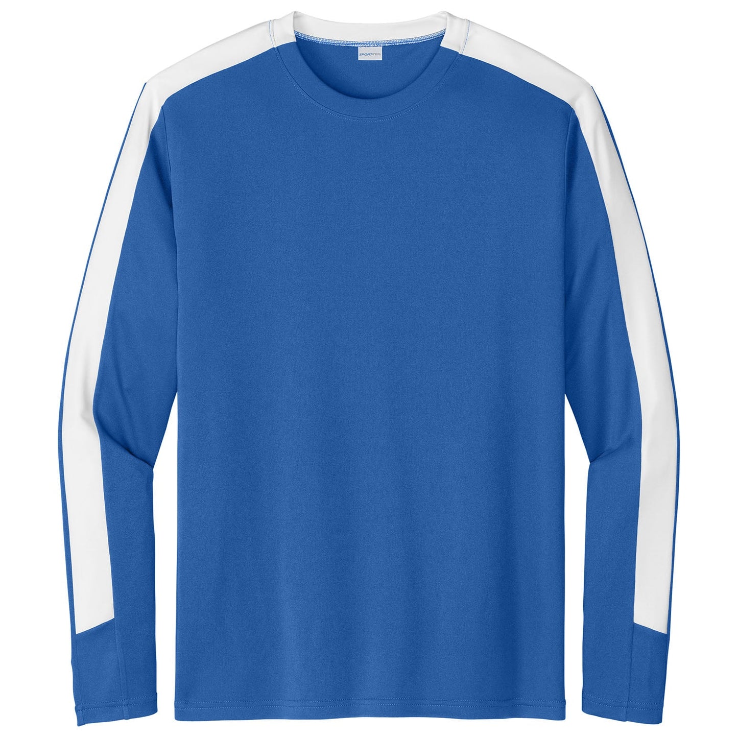 Black/White T-Shirt - Sport-Tek - Moisture-Wicking Crew