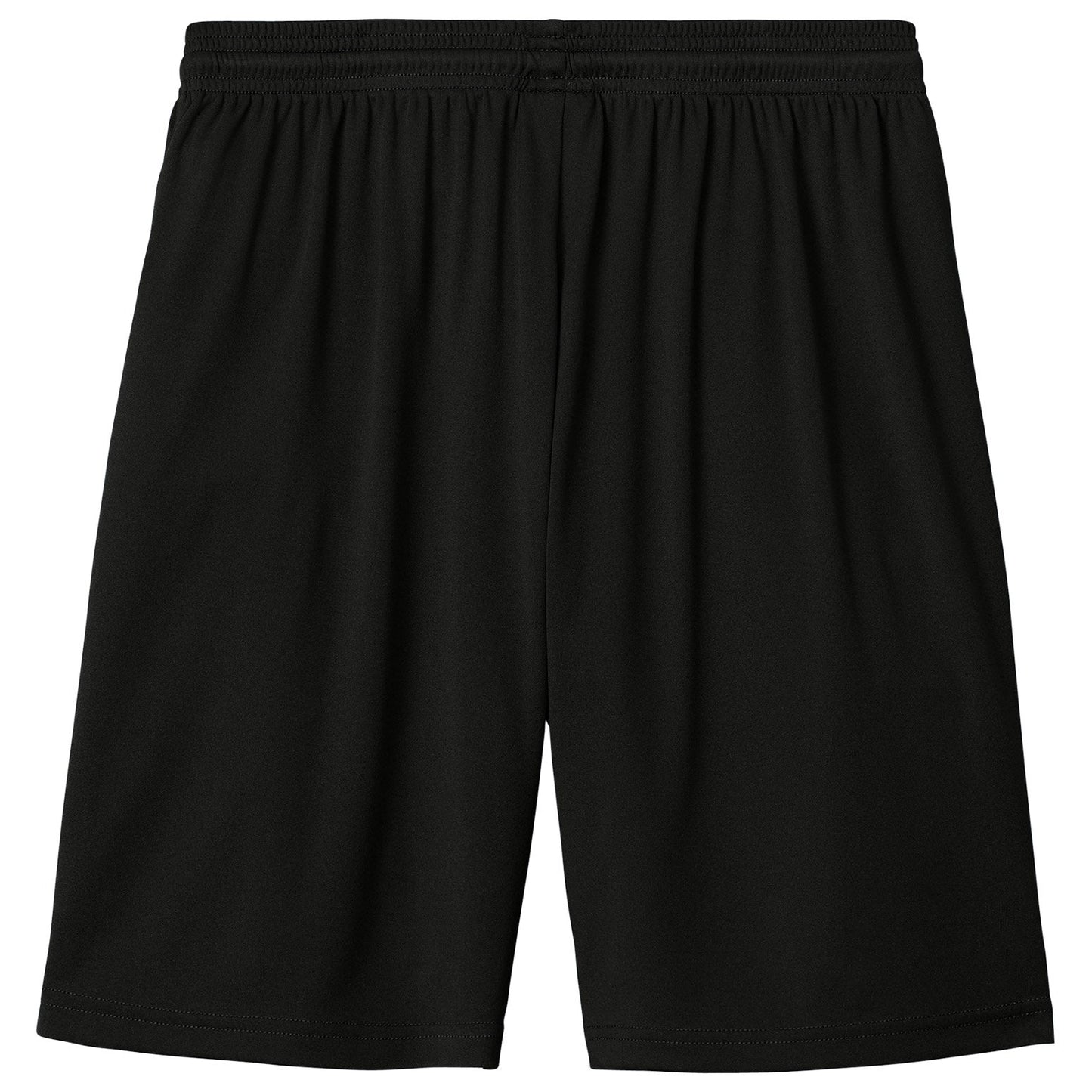 Black/White Shorts - Sport-Tek - Snag-Resistant Fabric