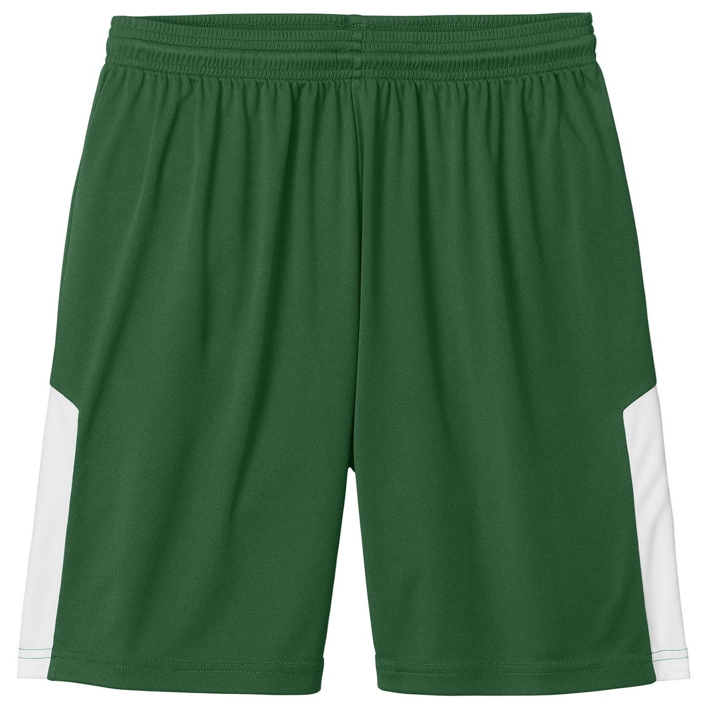 Black/White Shorts - Sport-Tek - Snag-Resistant Fabric
