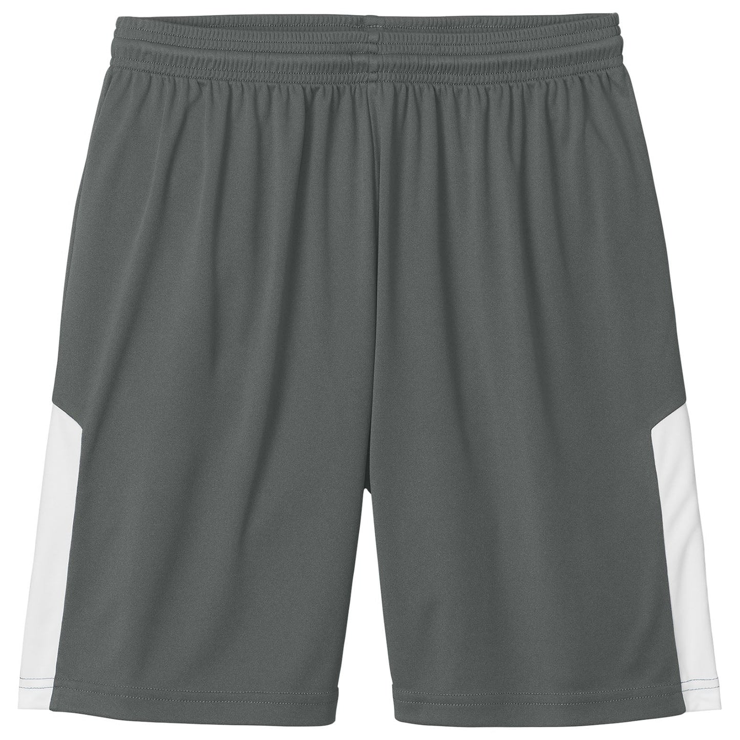 Black/White Shorts - Sport-Tek - Snag-Resistant Fabric
