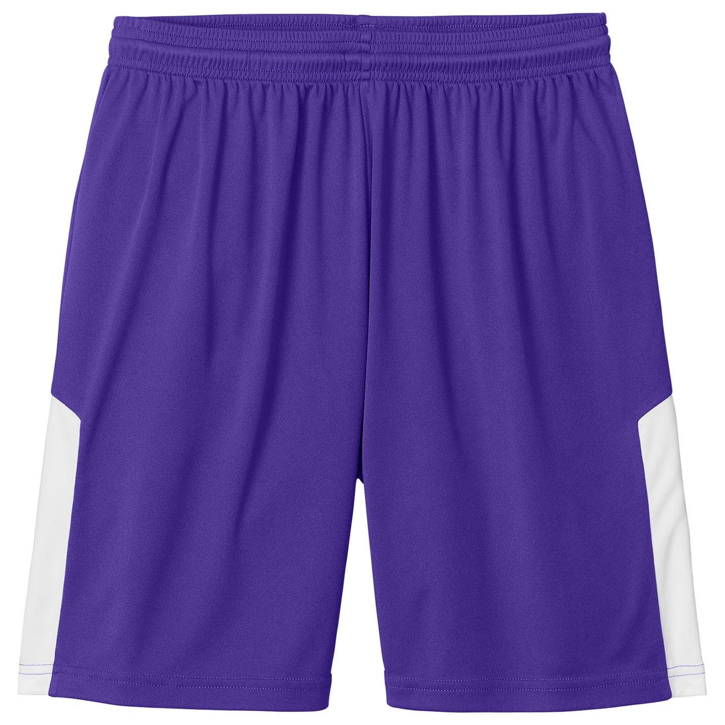 Black/White Shorts - Sport-Tek - Snag-Resistant Fabric