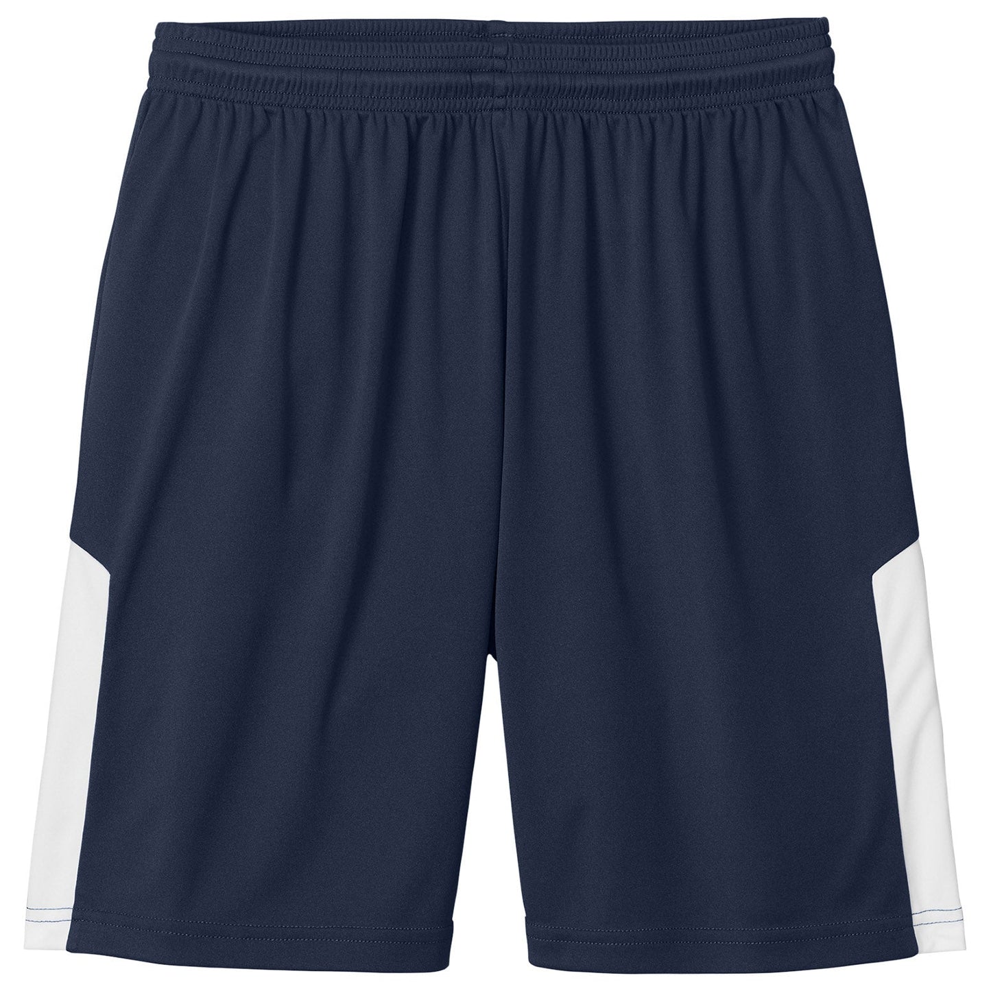 Black/White Shorts - Sport-Tek - Snag-Resistant Fabric