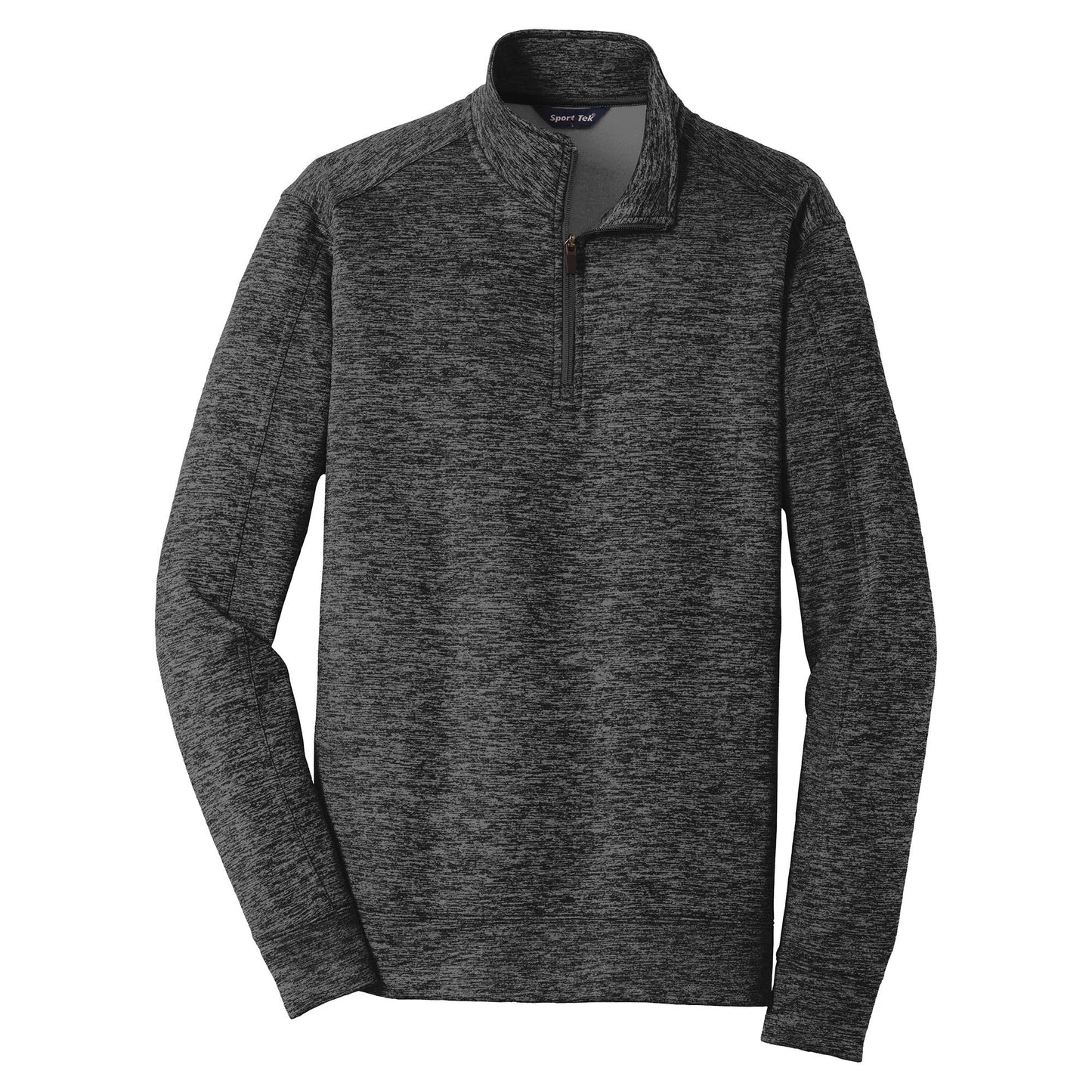 Black Electric Sweatshirts - Sport-Tek - Heather Fleece