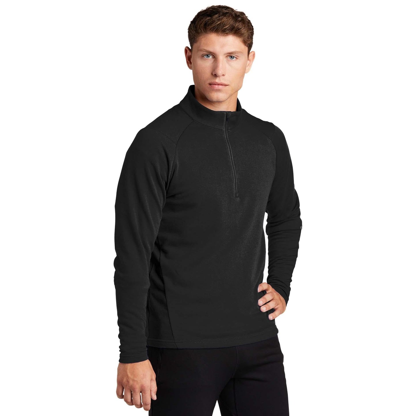 Black Sweatshirts - Sport-Tek - Comfortable Terry Blend