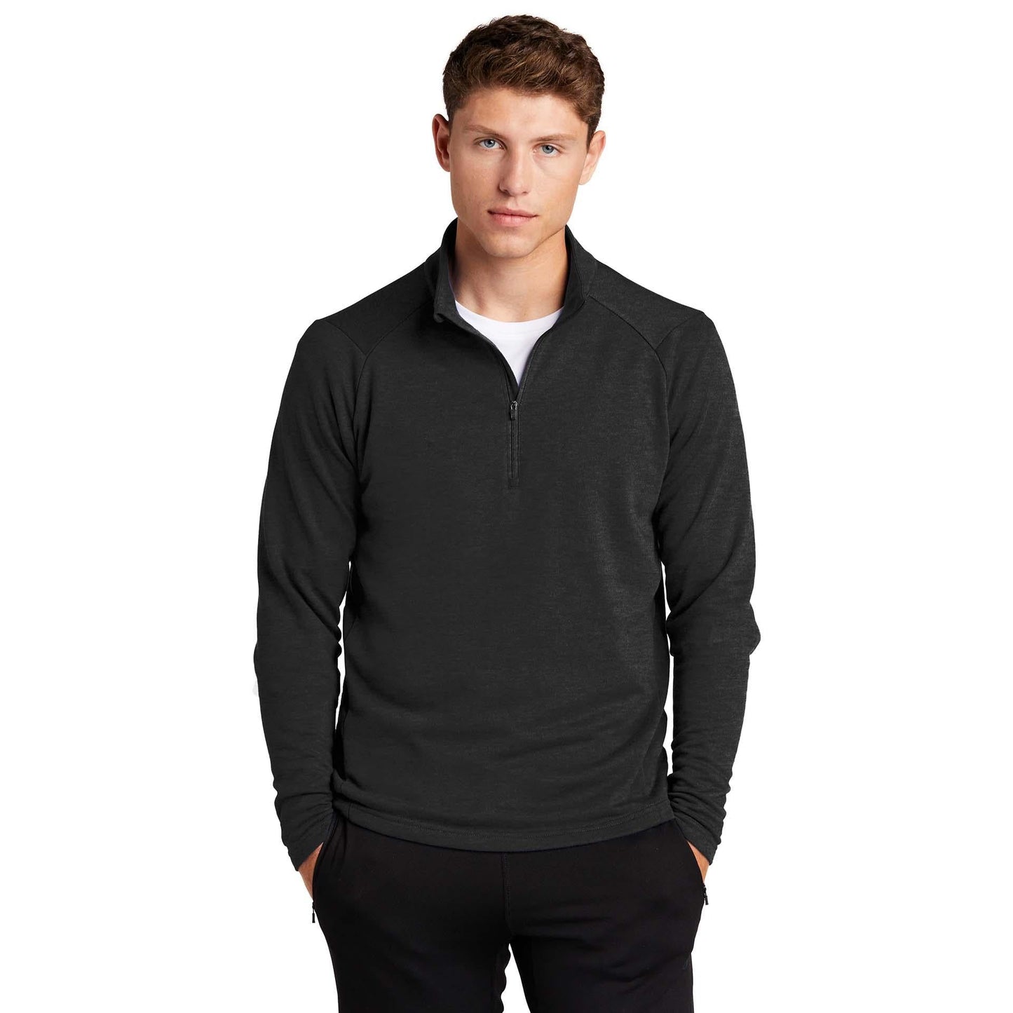 Black Sweatshirts - Sport-Tek - Comfortable Terry Blend