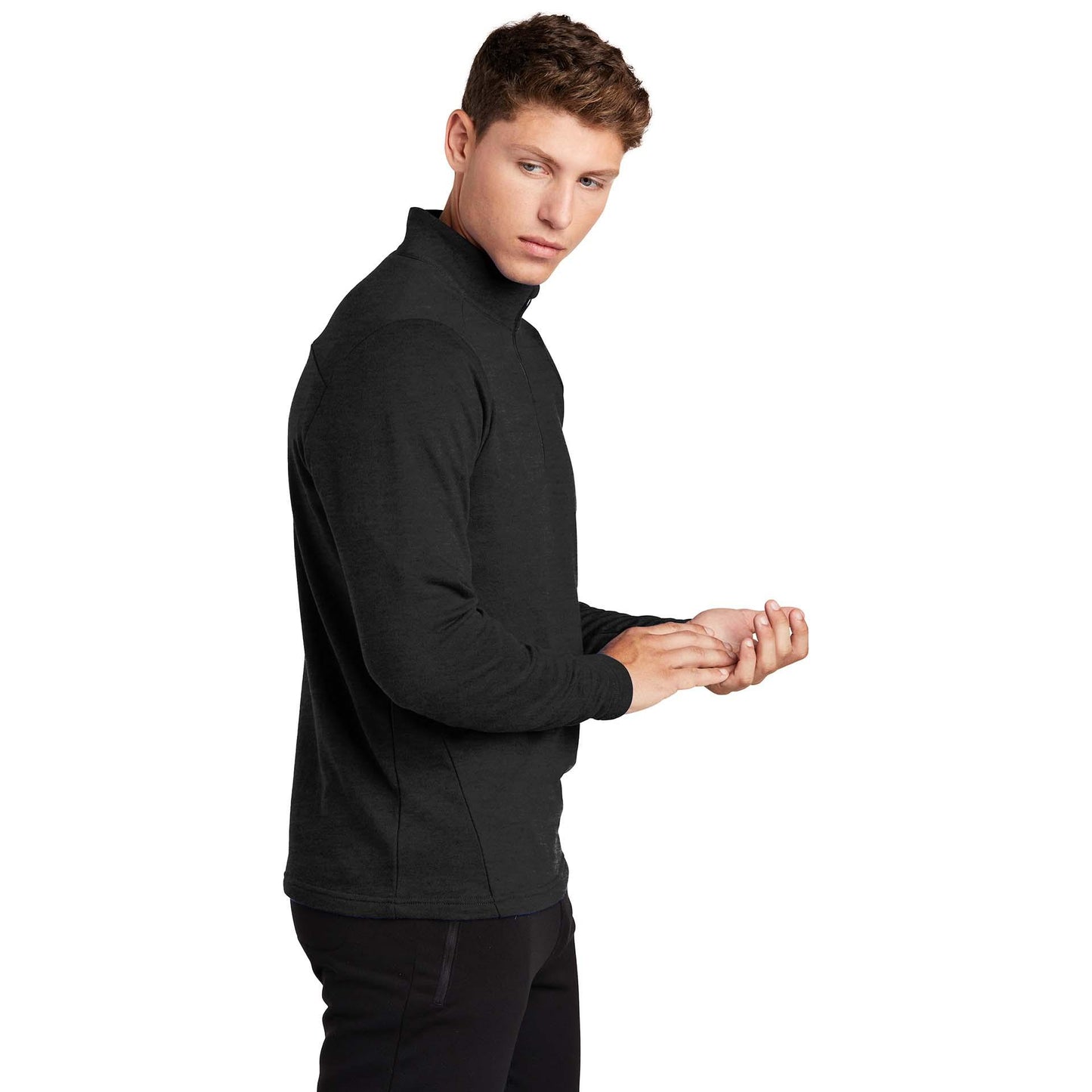 Black Sweatshirts - Sport-Tek - Comfortable Terry Blend