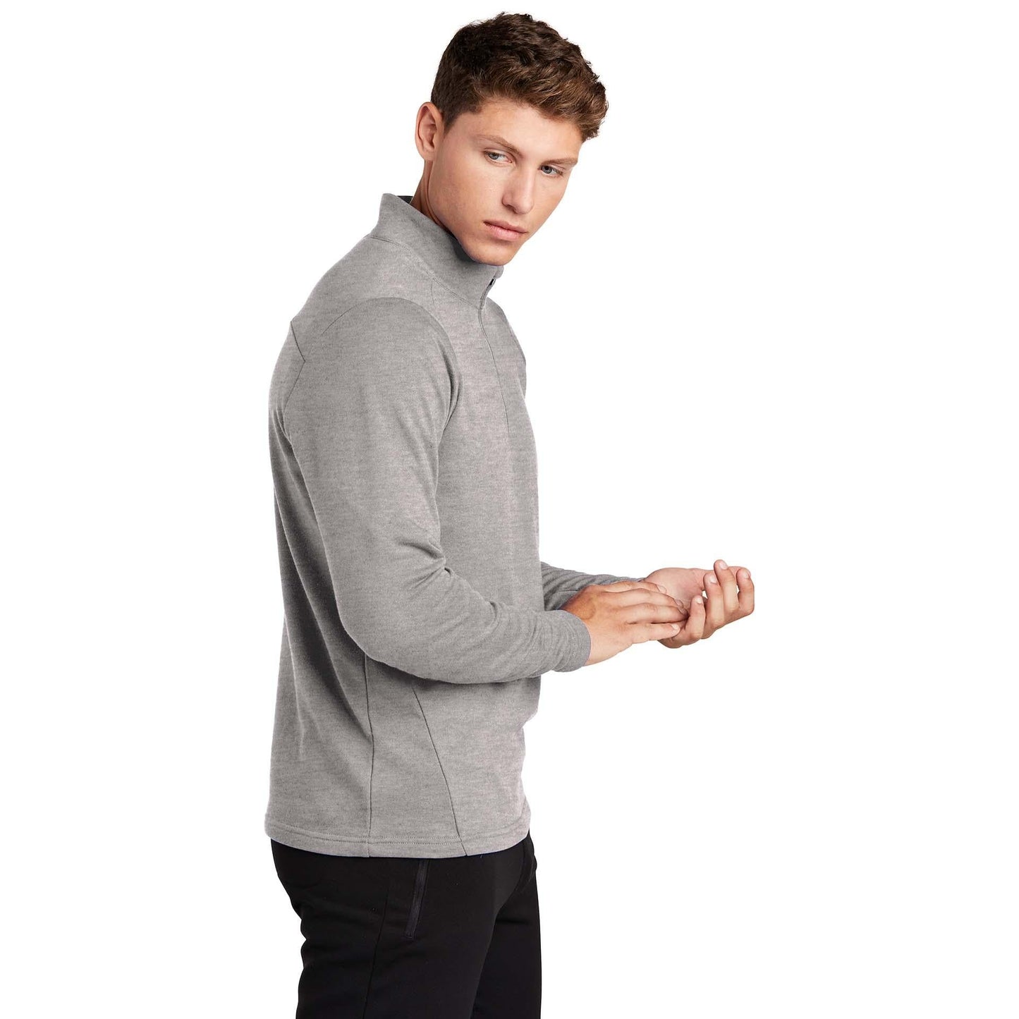 Black Sweatshirts - Sport-Tek - Comfortable Terry Blend