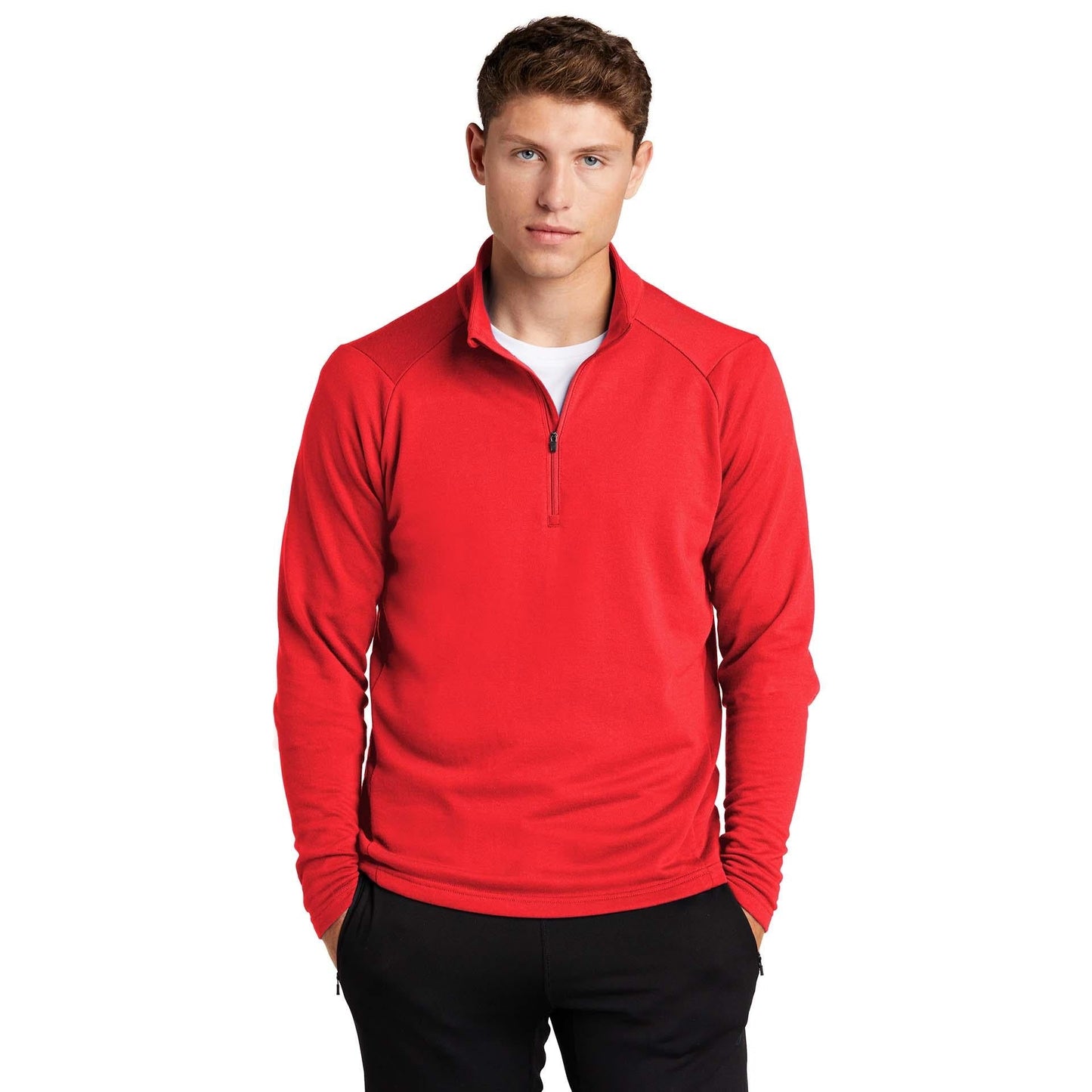 Black Sweatshirts - Sport-Tek - Comfortable Terry Blend