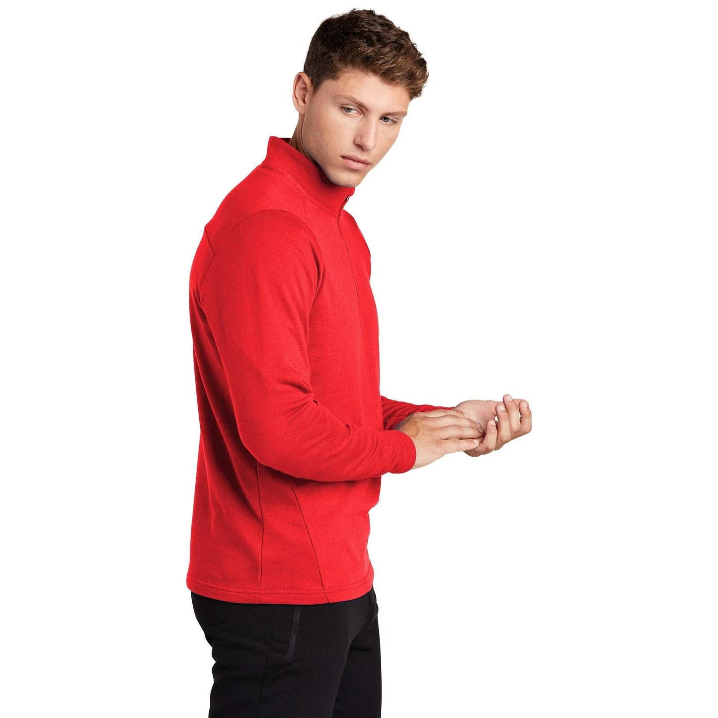 Black Sweatshirts - Sport-Tek - Comfortable Terry Blend