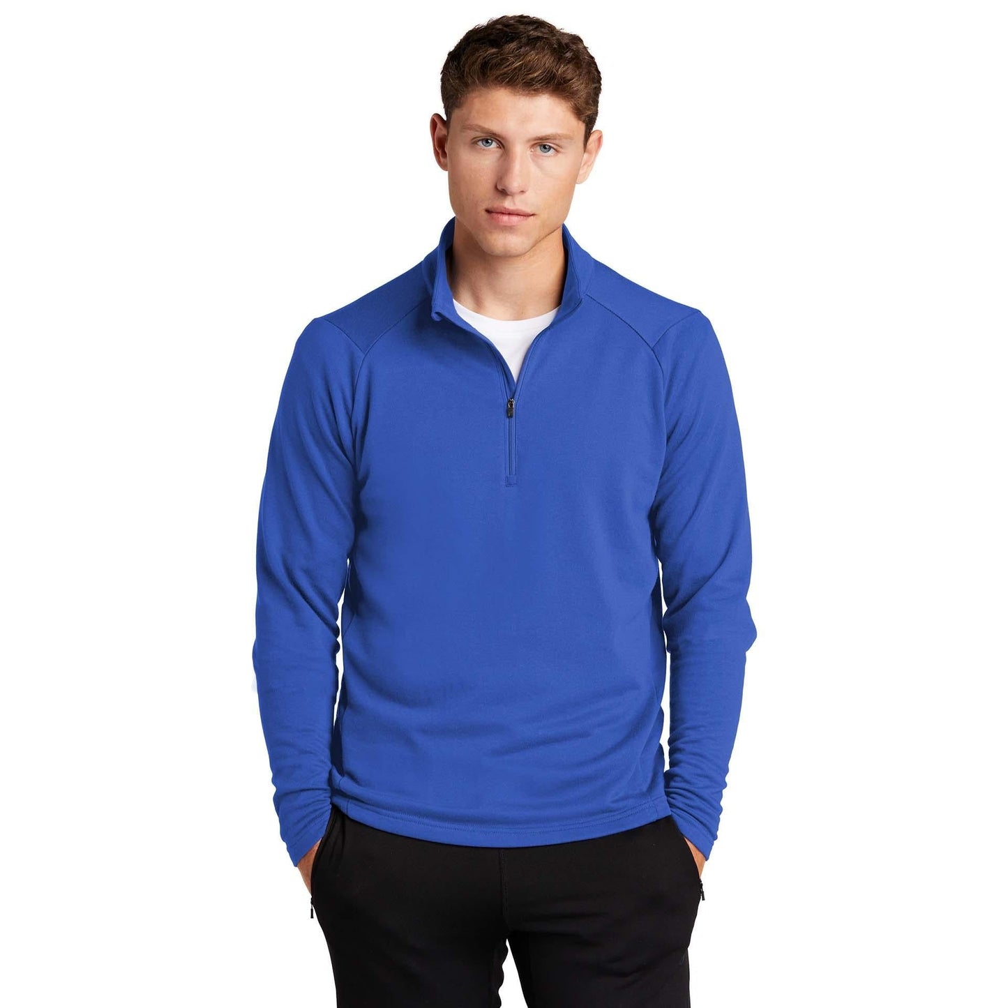 Black Sweatshirts - Sport-Tek - Comfortable Terry Blend