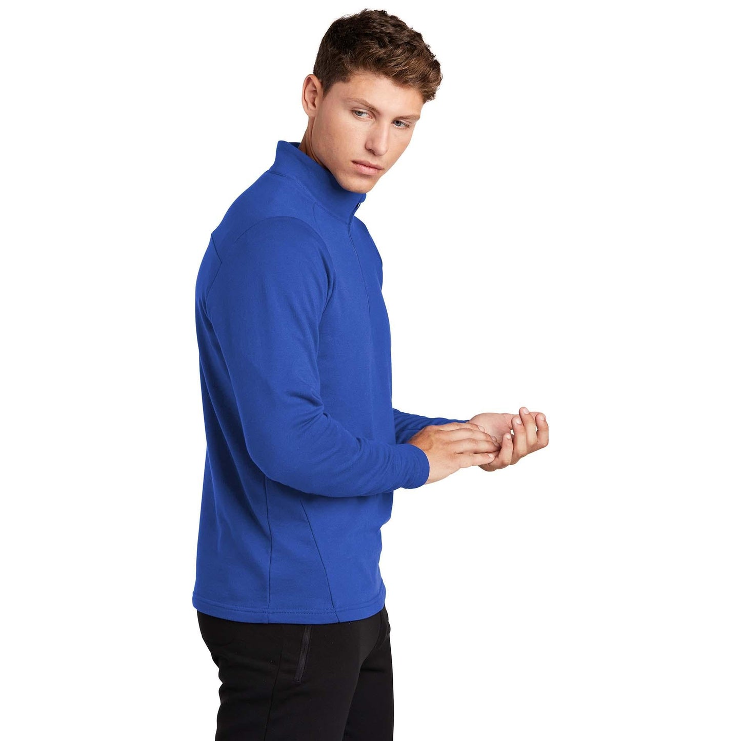 Black Sweatshirts - Sport-Tek - Comfortable Terry Blend