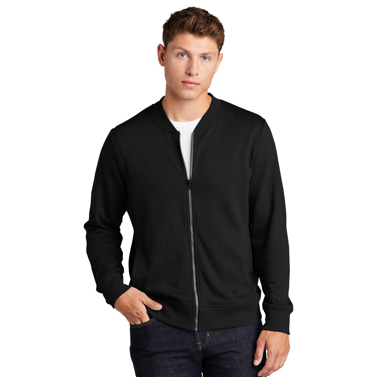 Black Sweatshirts - Sport-Tek - Soft French Terry - Comfort Fit