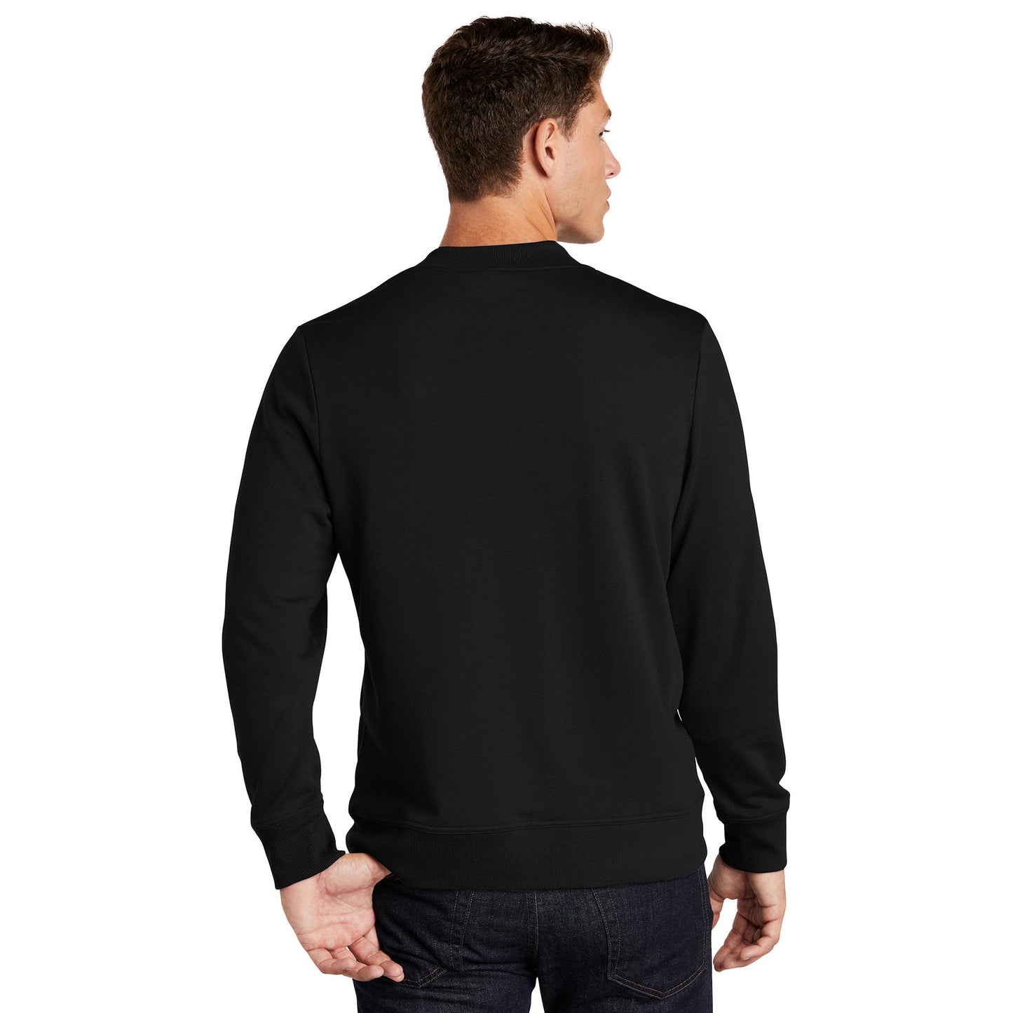Black Sweatshirts - Sport-Tek - Soft French Terry - Comfort Fit