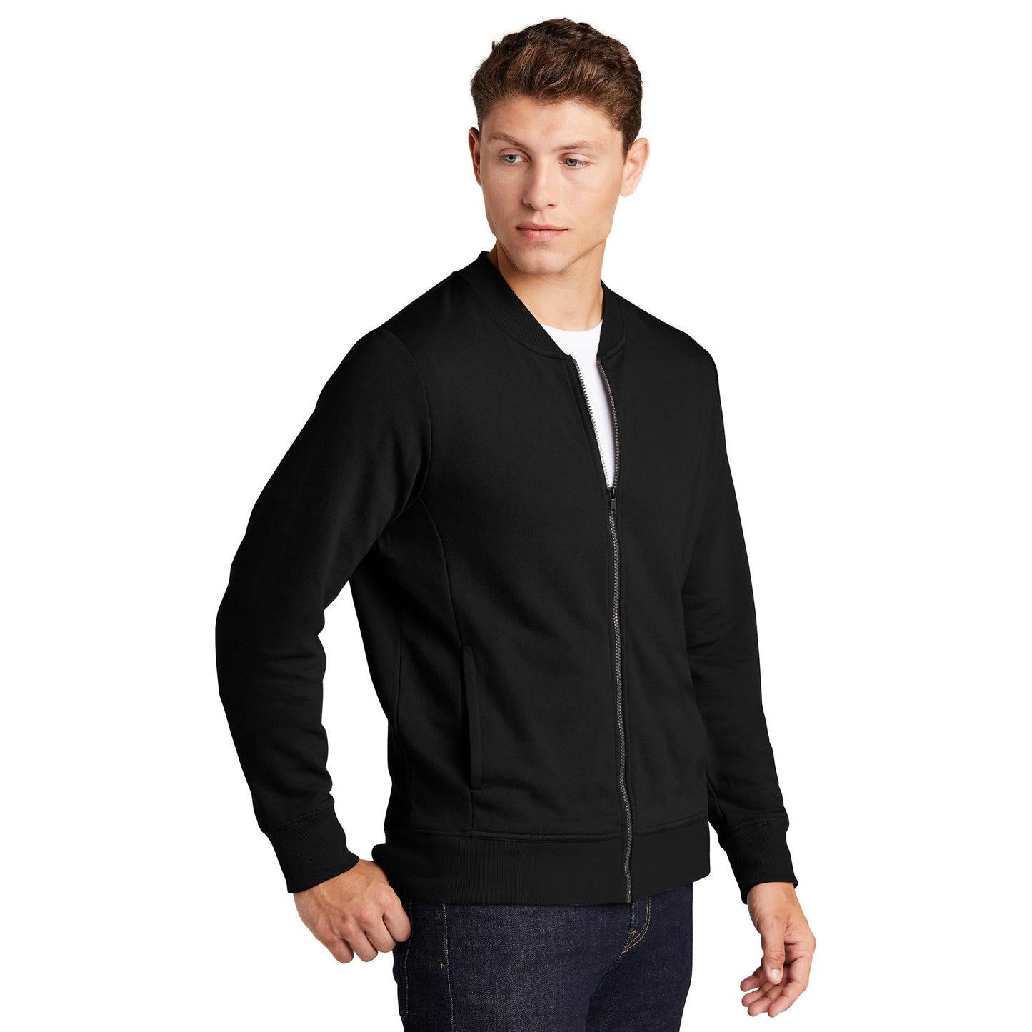 Black Sweatshirts - Sport-Tek - Soft French Terry - Comfort Fit