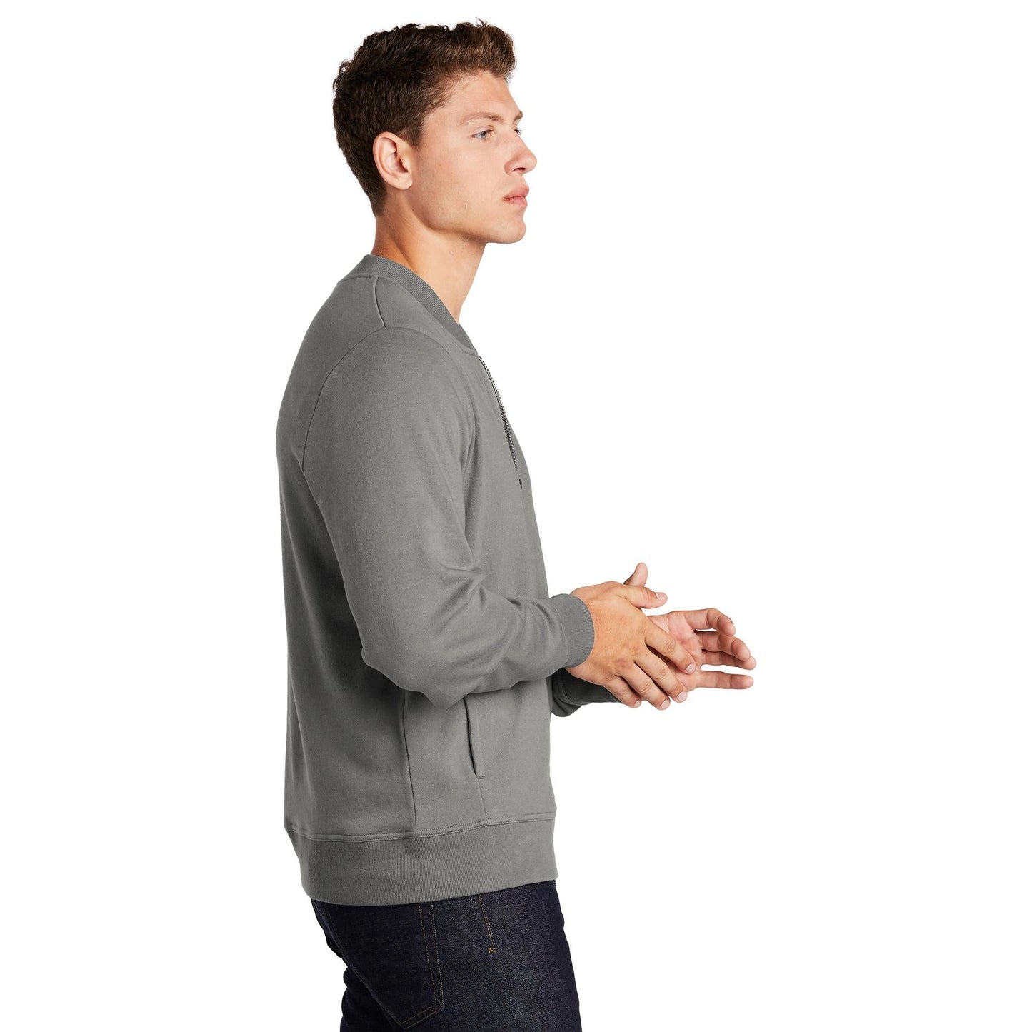 Black Sweatshirts - Sport-Tek - Soft French Terry - Comfort Fit