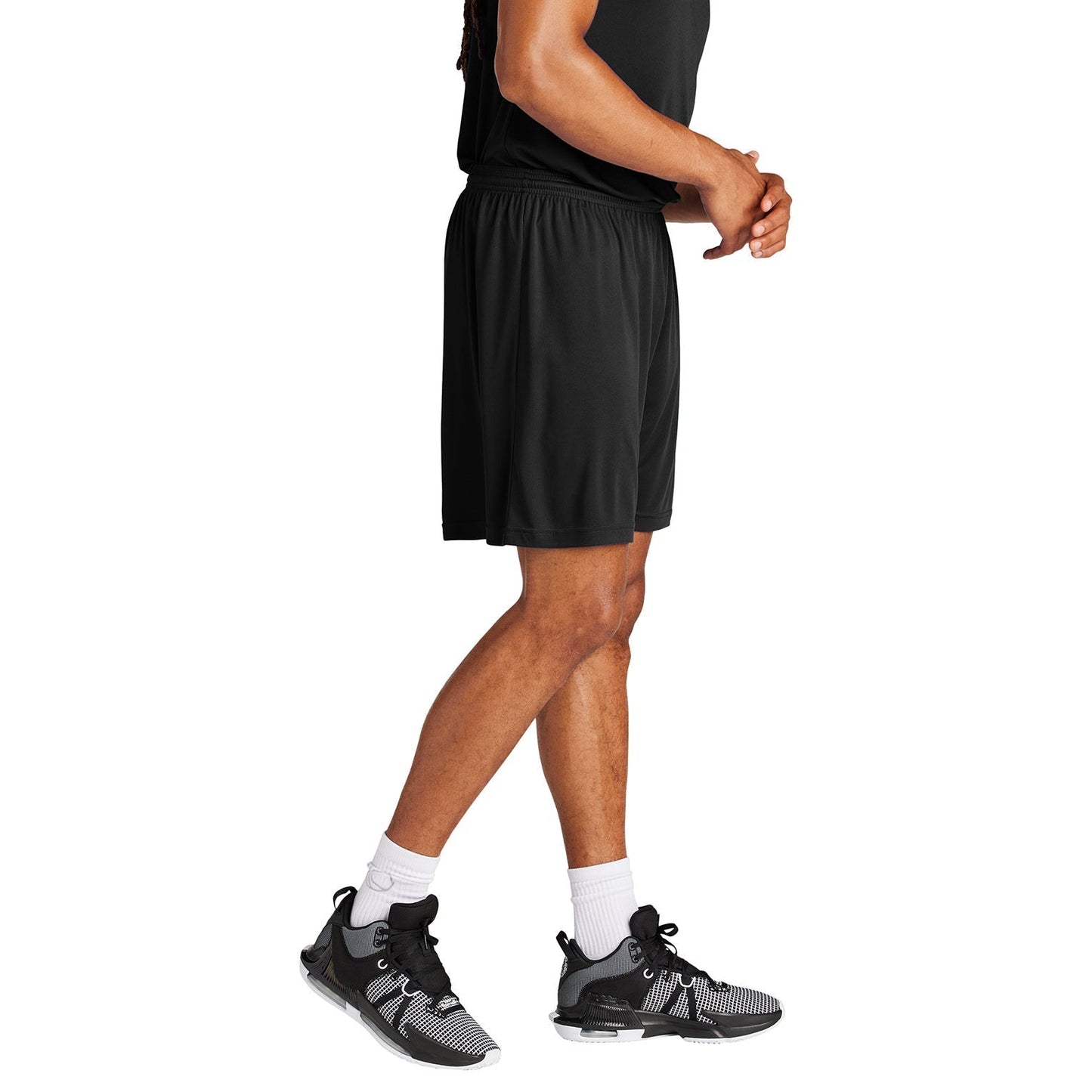 Black Athletic Shorts - Sport-Tek - Lightweight Fabric