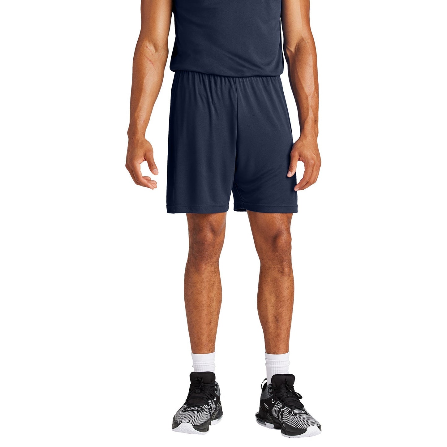 Black Athletic Shorts - Sport-Tek - Lightweight Fabric