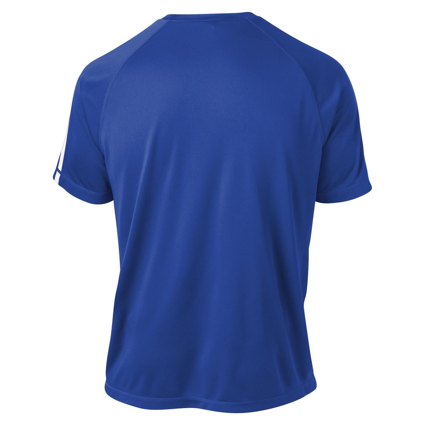 Black/Lime Shock T-Shirts - Sport-Tek - Colorblock Design